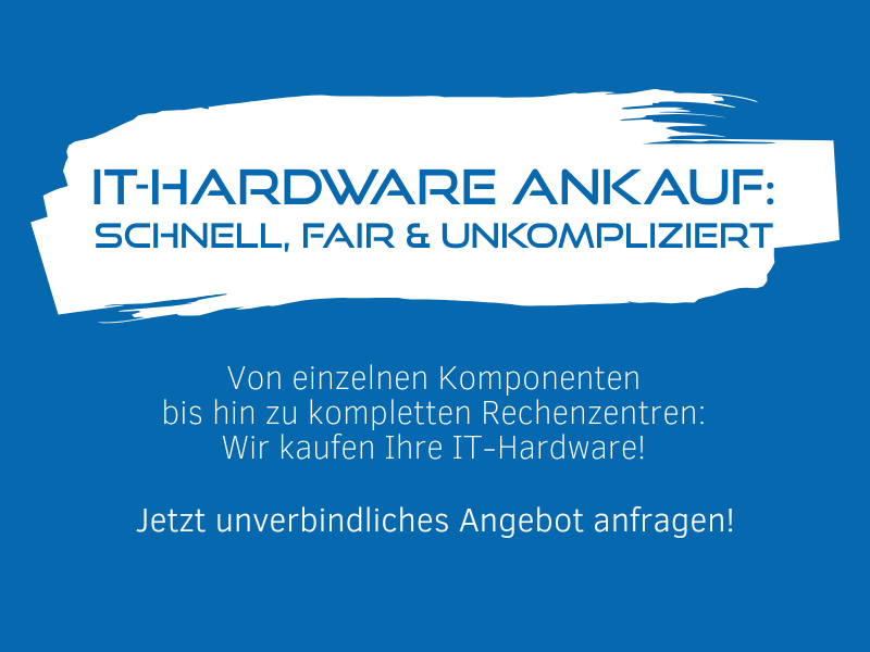 Verkauf Sie Ihre IT-Hardware an 2nd Source GmbH