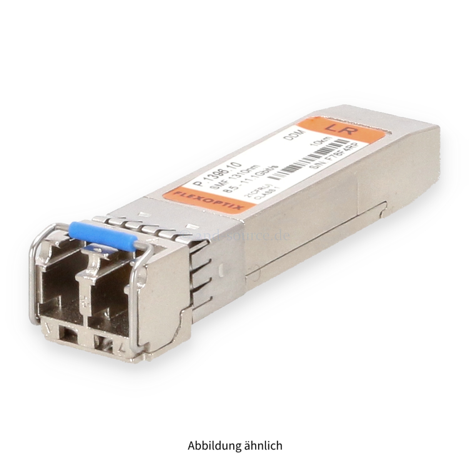 Flexoptix 10GbE SFP+ 1310 nm Long Wave Transceiver Module P.1396.10 Flexoptix 10GbE SFP+ 1310 nm Long Wave Transceiver Module P.1396.10