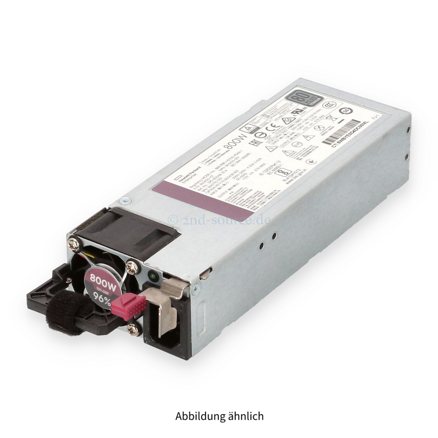 HPE 800W HotPlug Power Supply Gen10 865438-B21 866793-001