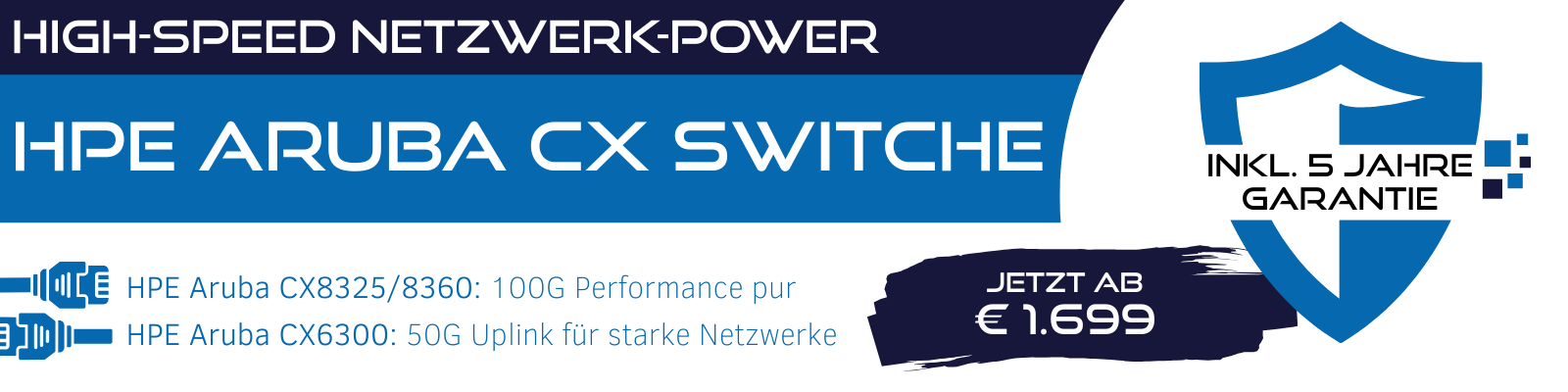 HPE Aruba CX Switche - 2nd Source GmbH