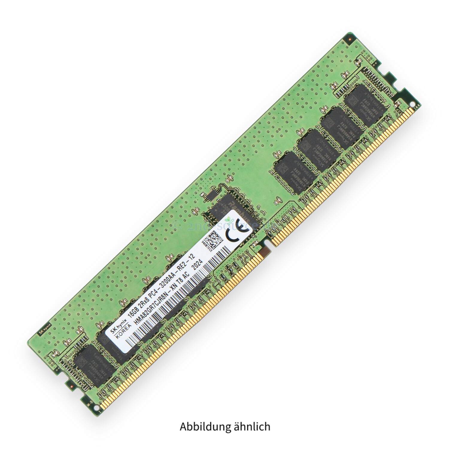Hynix 16GB PC4-25600AA-R DIMM Dual Rank x8 (DDR4-3200) Registered ECC HMA82GR7CJR8N-XN Hynix 16GB PC4-25600AA-R DIMM Dual Rank x8 (DDR4-3200) Registered ECC HMA82GR7CJR8N-XN