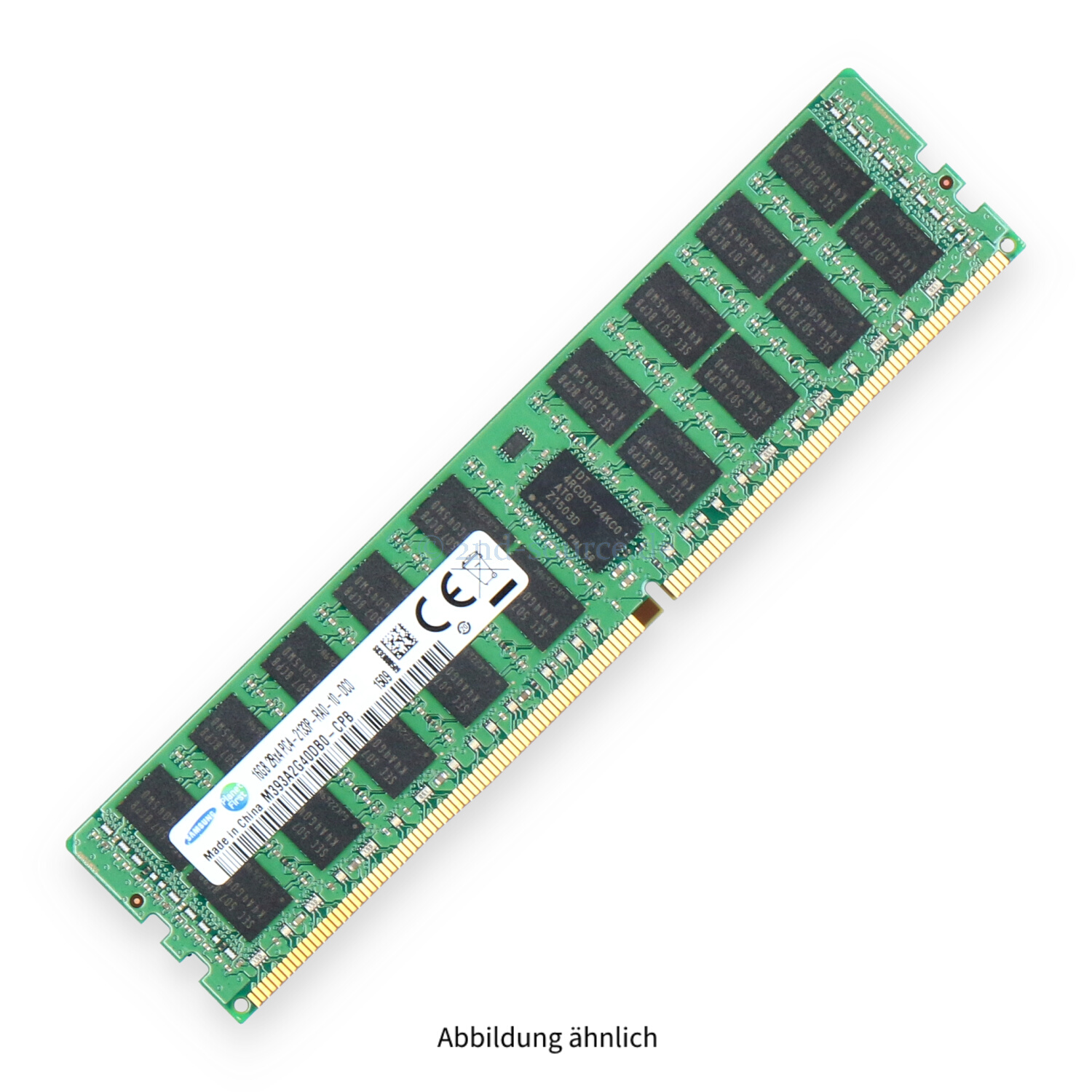 Samsung 16GB PC4-17000P-R DIMM Dual Rank x4 (DDR4-2133) Registered ECC M393A2G40DB0-CPB