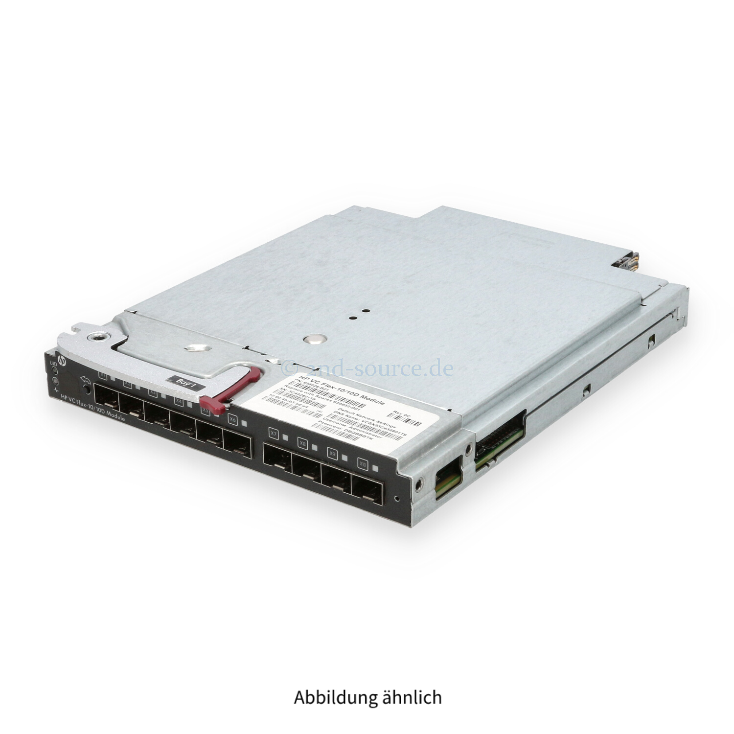 HPE Virtual Connect Flex-10/10D Module for c-Class BladeSystem 638526-B21 639852-001