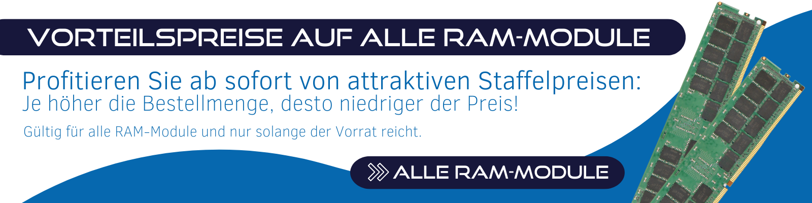 RAM Module Vorteilspreise 2nd Source GmbH