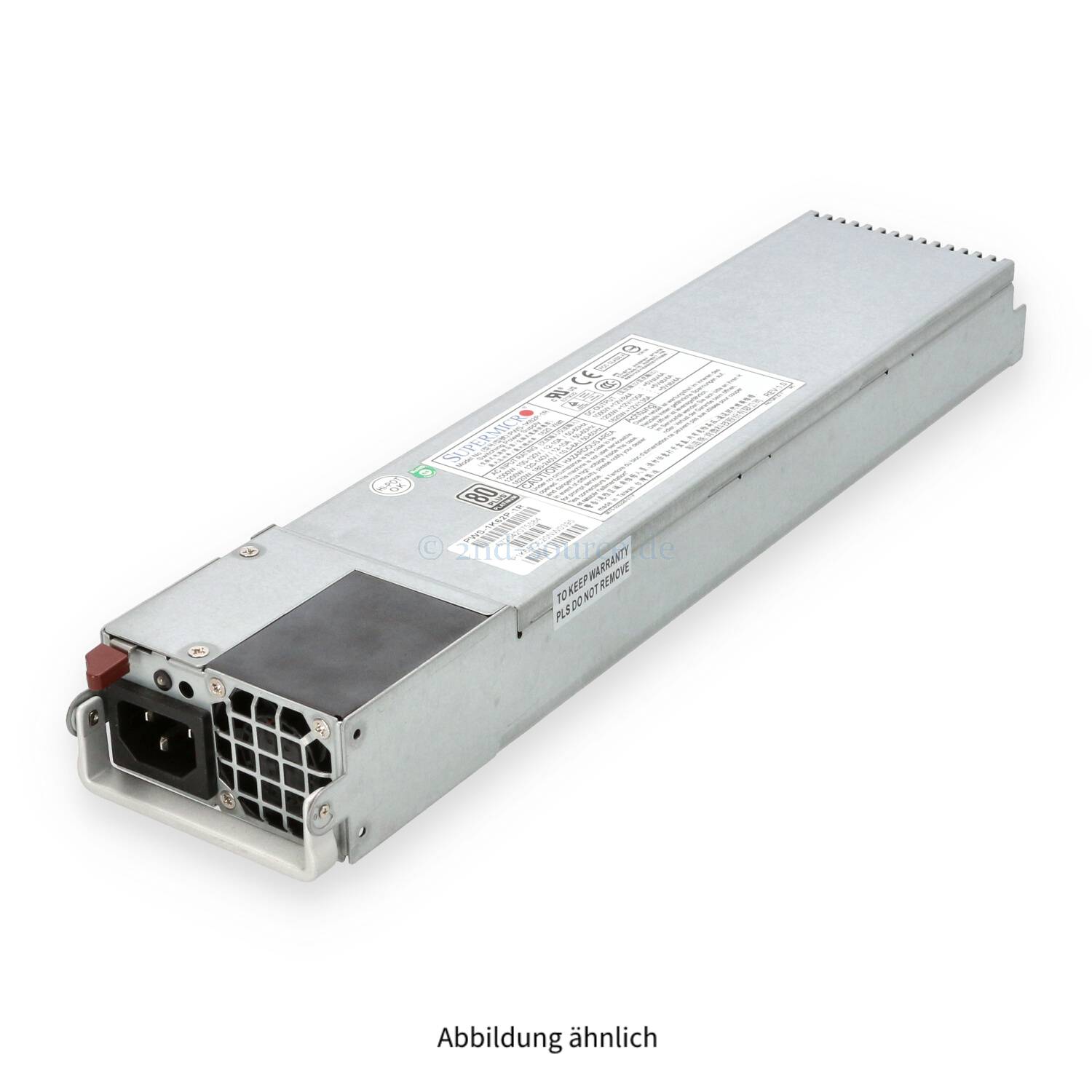 Supermicro 1620W HotPlug Power Supply PWS-1K62P-1R Supermicro 1620W HotPlug Power Supply PWS-1K62P-1R