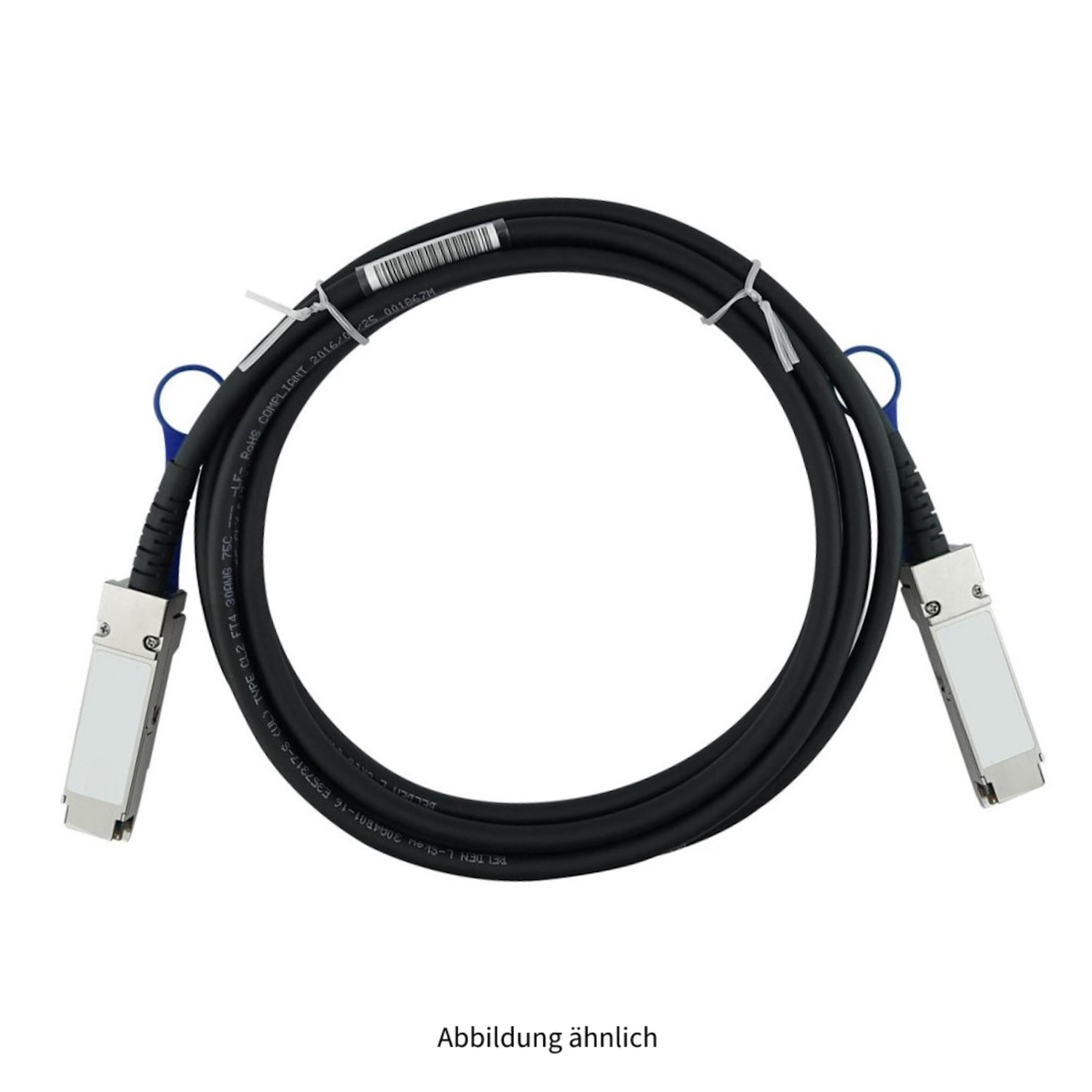 HPE 3.0m QSFP28 to QSFP28 100GbE DAC Direct Attach Copper Cable 845406-B21 850393-001 HPE 3.0m QSFP28 to QSFP28 100GbE DAC Direct Attach Copper Cable 845406-B21 850393-001