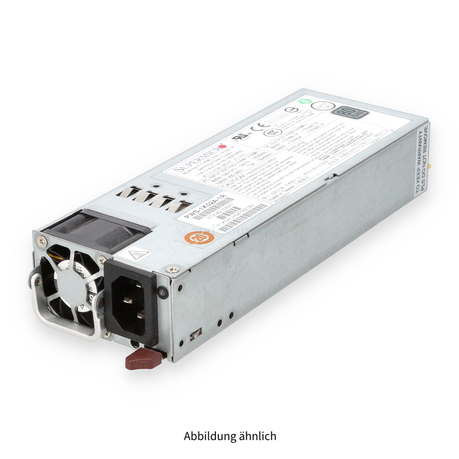 Supermicro 1000W HotPlug Power Supply PWS-1K02A-1R 672042154951