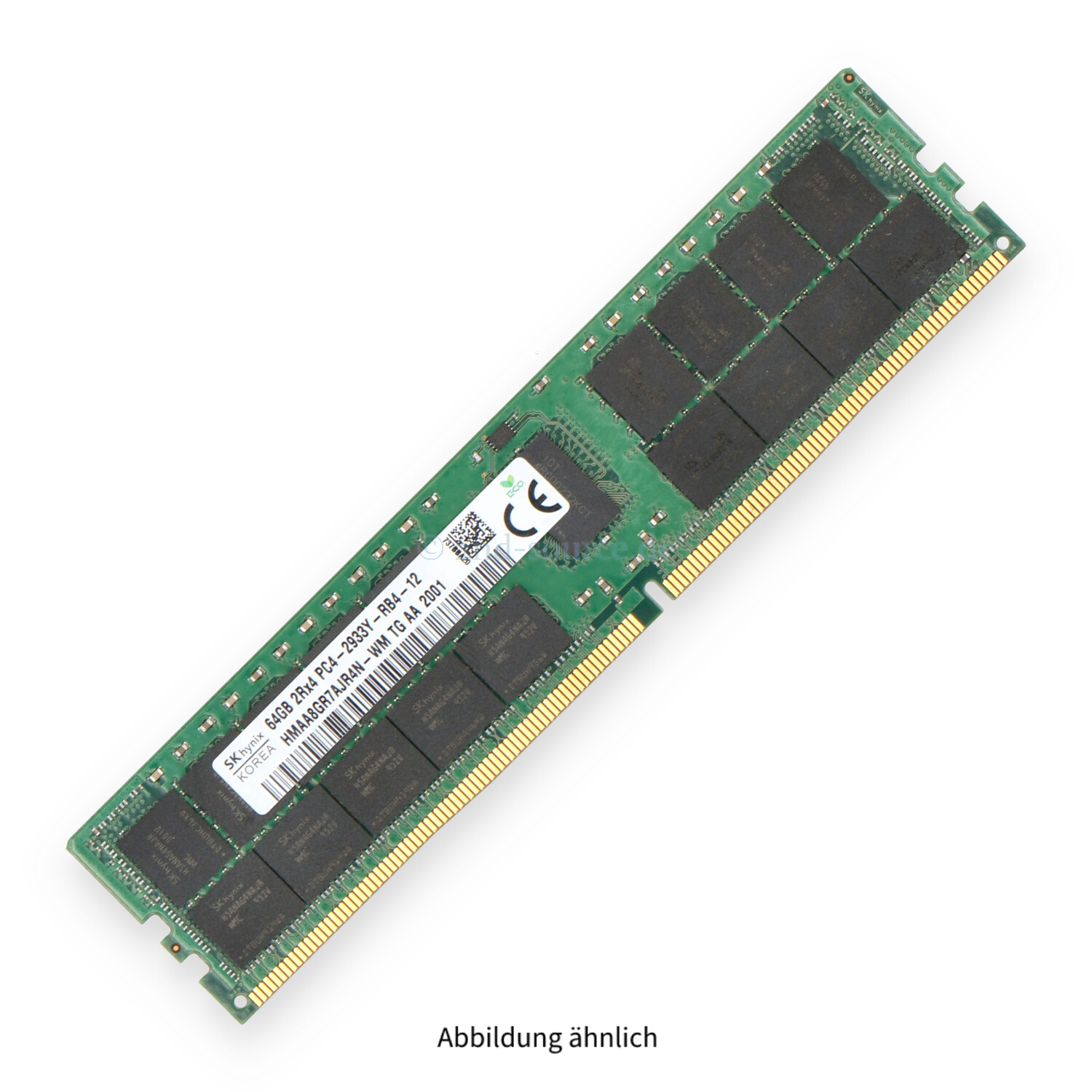 Hynix 64GB PC4-23466Y-R DIMM Dual Rank x4 (DDR4-2933) Registered ECC HMAA8GR7AJR4N-WM