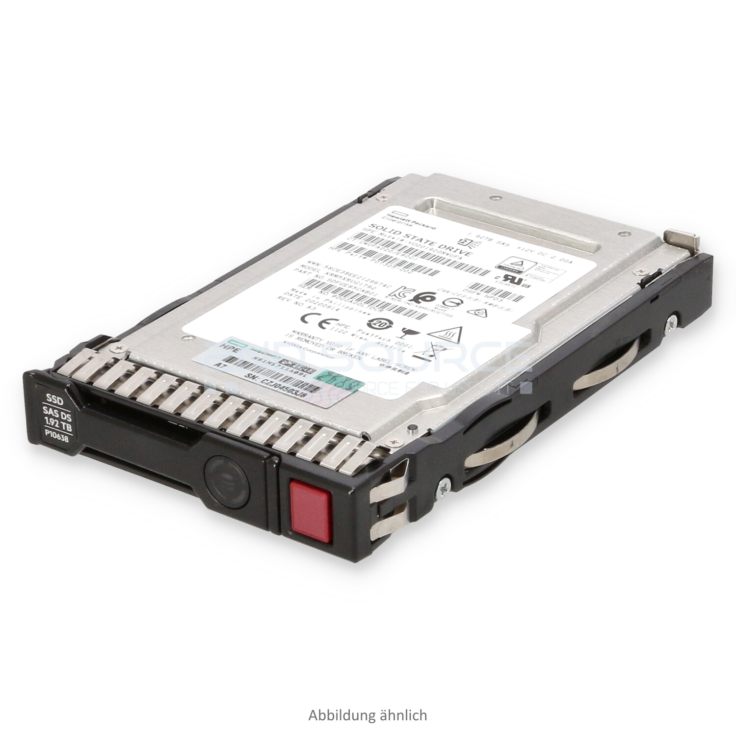 HPE 1.92TB SAS 12G SFF Read Intensive SC HotPlug SSD P10442-B21 P10638-001
