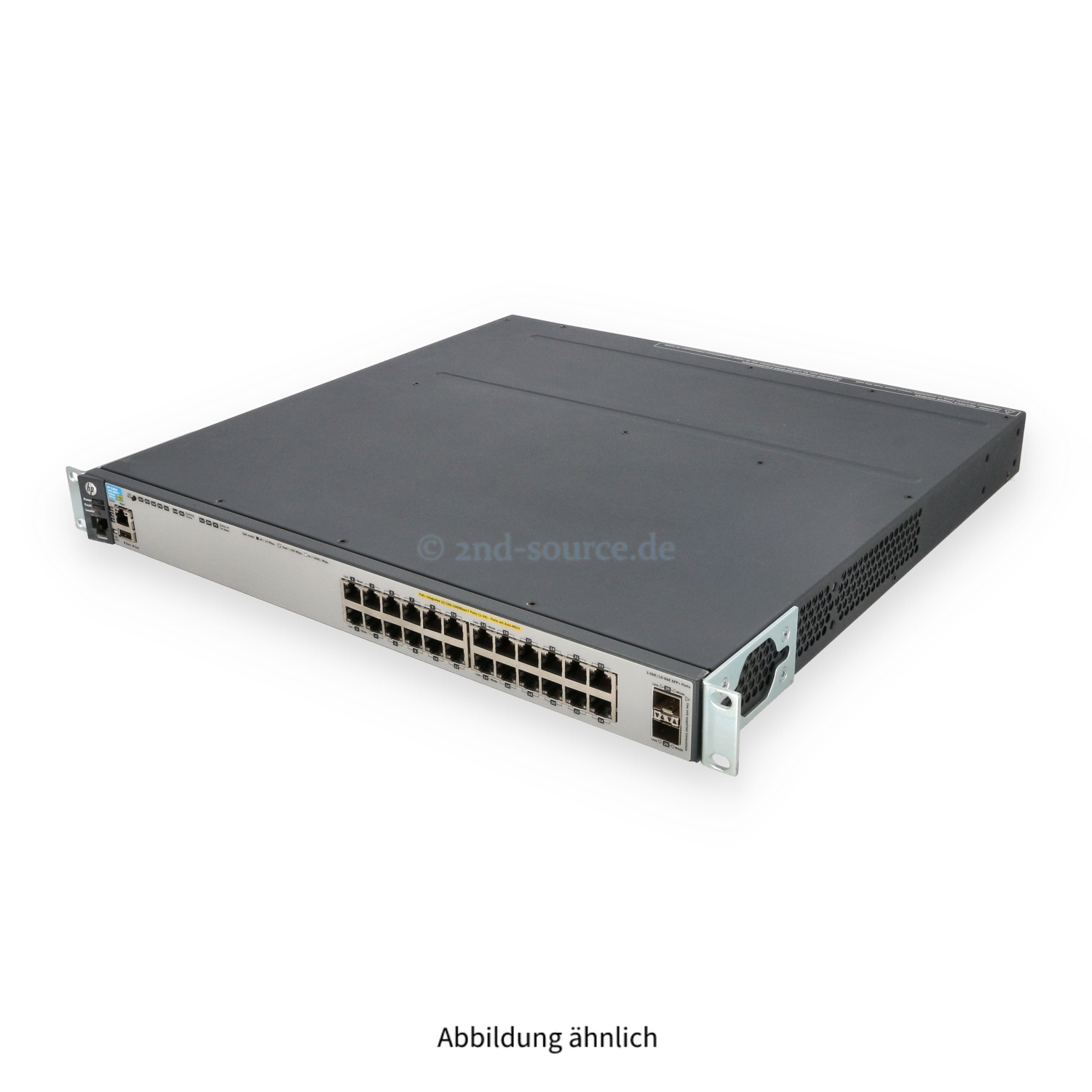 HPE ProCurve 3800-24G-PoE+-2SFP+ 24x RJ-45 1GbE PoE+ 2x SFP+ 10GbE 2x 1000W Switch J9573A
