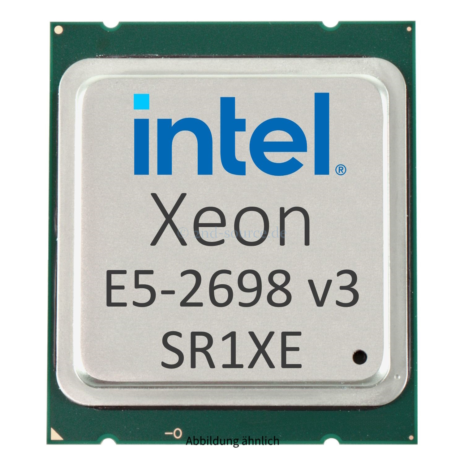Intel Xeon E5-2698 v3 2.30GHz 40MB 16-Core CPU 135W SR1XE CM8064401609800
