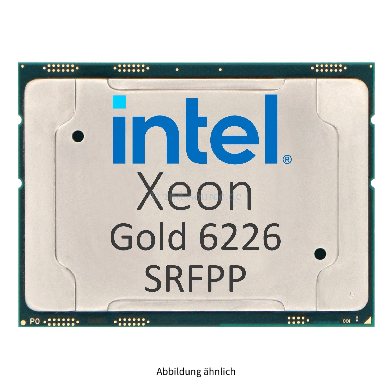 Intel Xeon Gold 6226 2.70GHz 19.25MB 12-Core CPU 125W SRFPP CD8069504283404 Intel Xeon Gold 6226 2.70GHz 19.25MB 12-Core CPU 125W SRFPP CD8069504283404
