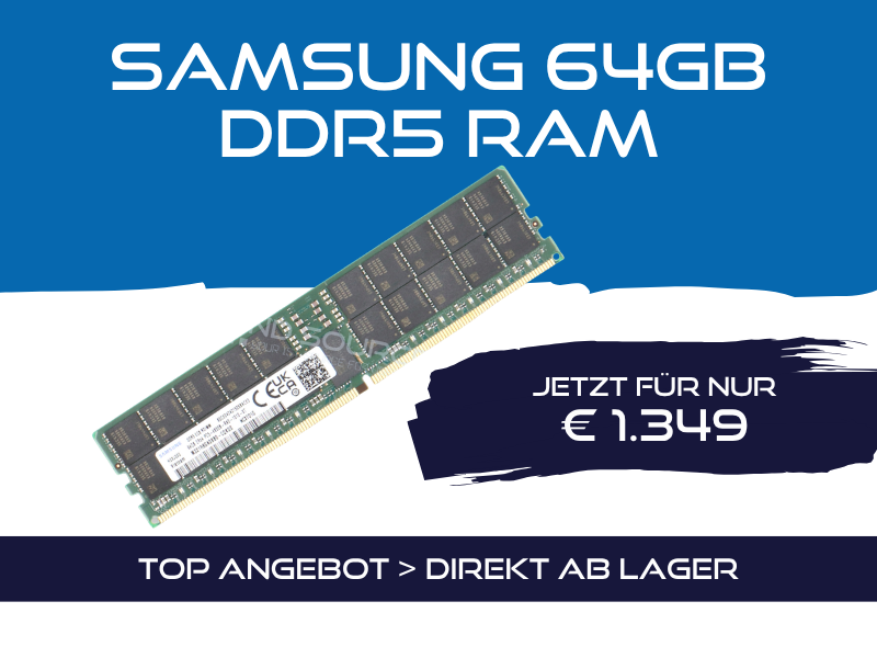 2nd Source Magazin - Samsung DDR5 RAM 64GB