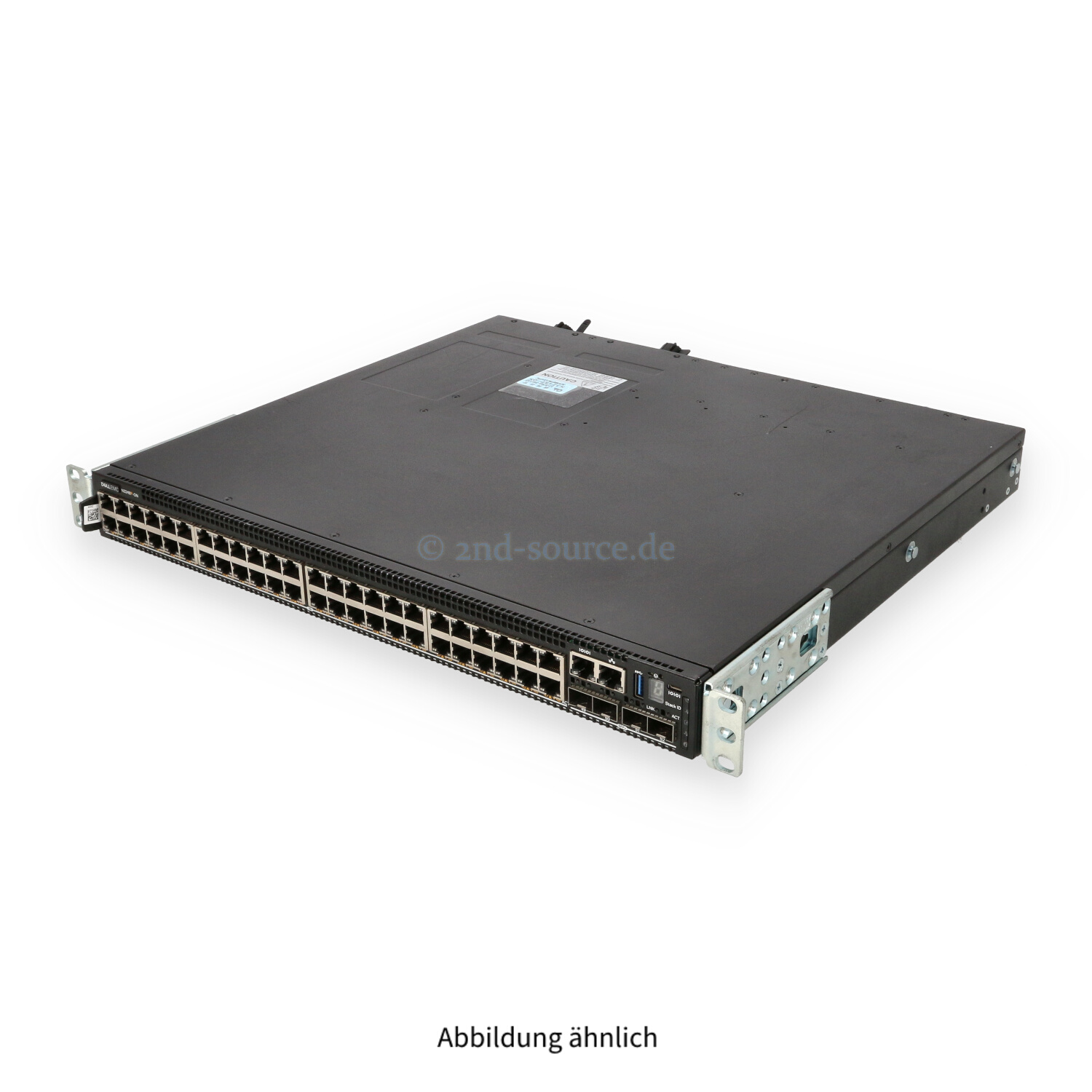 Dell PowerSwitch N3248P-ON 48x 1GbE PoE+ 4x SFP+ 10GbE 2x QSFP28 100GbE 2x 1050W Managed Switch - ProSupport NBD 05.2024