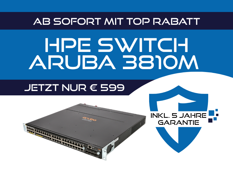 2nd Source Blog - HPE Switch Aruba 3810M