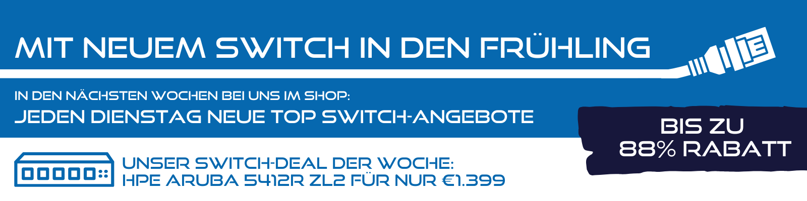2nd Source GmbH Switch Aktion - HPE Switche