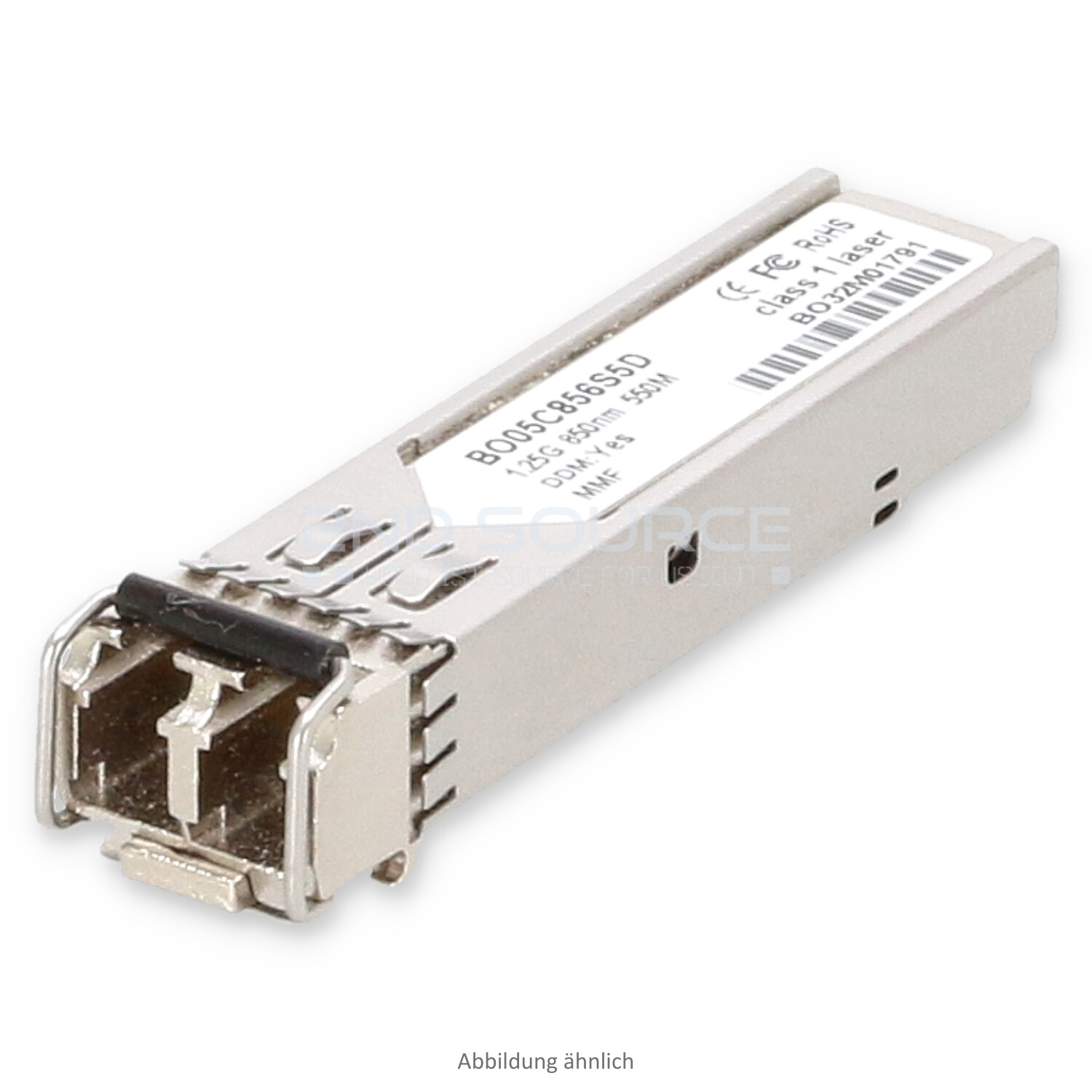 BlueOptics 1000Base-SX SFP 850nm Shortwave LC Transceiver Module BO05C856S5D
