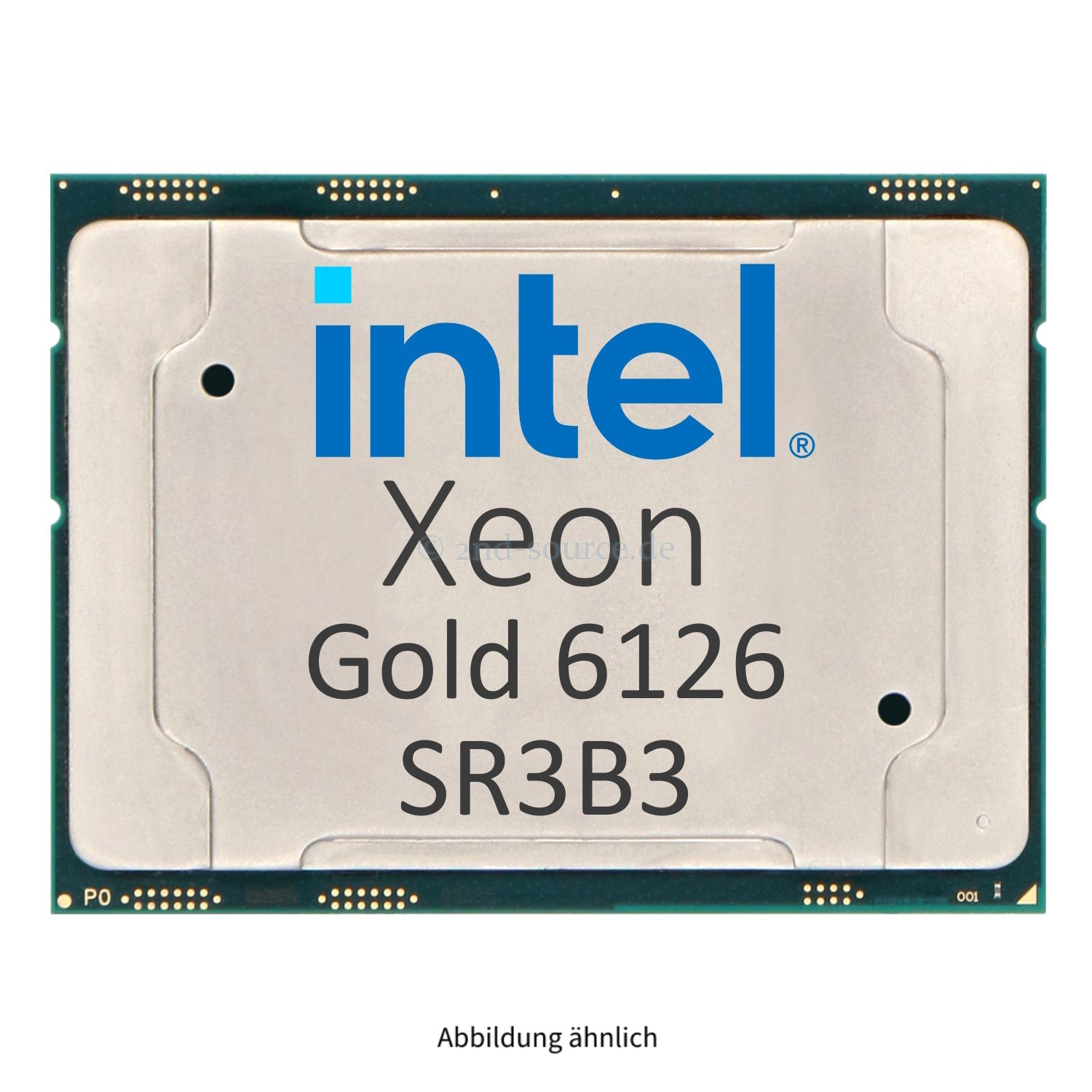 Intel Xeon Gold 6126 2.60GHz 19.25MB 12-Core CPU 125W SR3B3 CD8067303405900