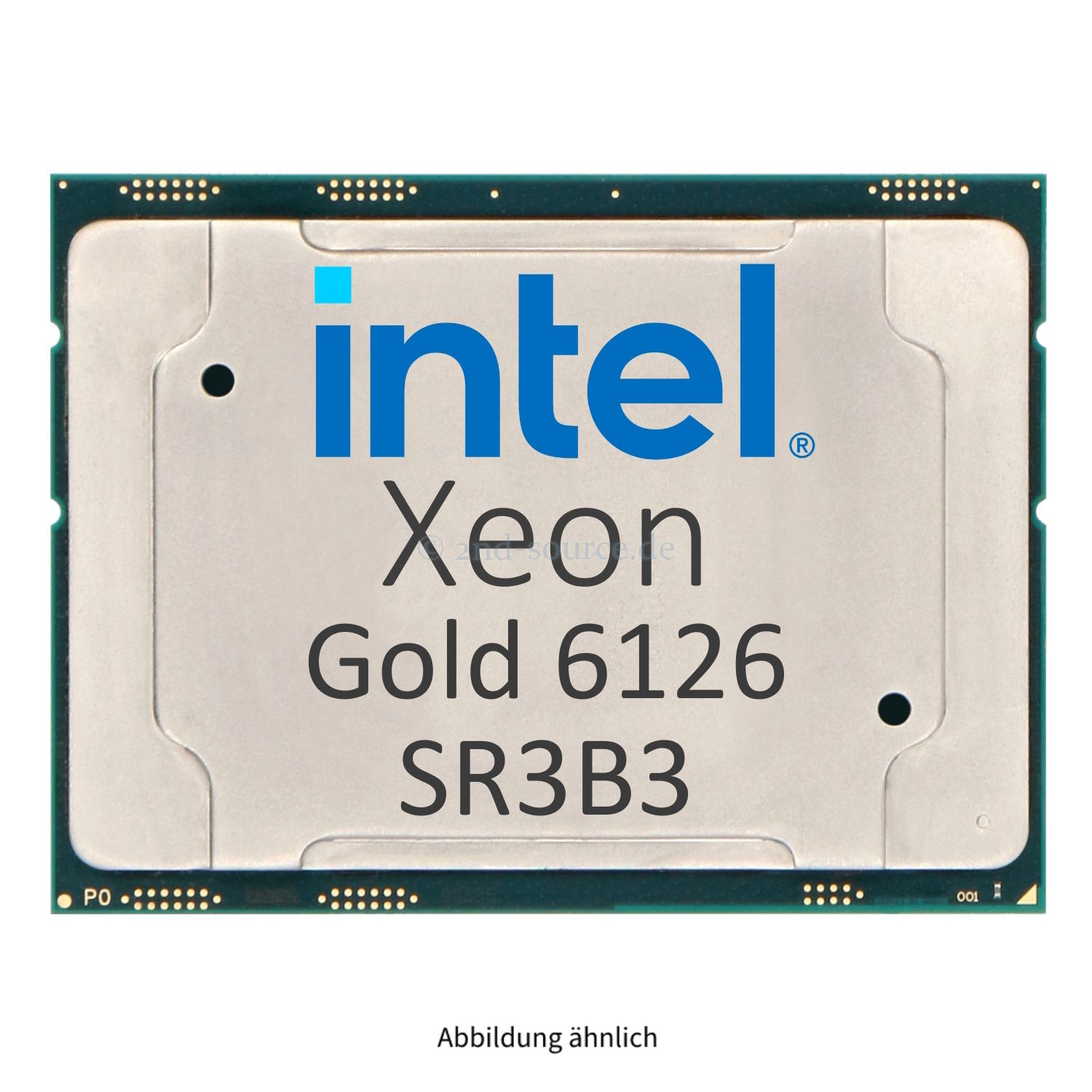 Intel Xeon Gold 6126 2.60GHz 19.25MB 12-Core CPU 125W SR3B3 CD8067303405900 Intel Xeon Gold 6126 2.60GHz 19.25MB 12-Core CPU 125W SR3B3 CD8067303405900