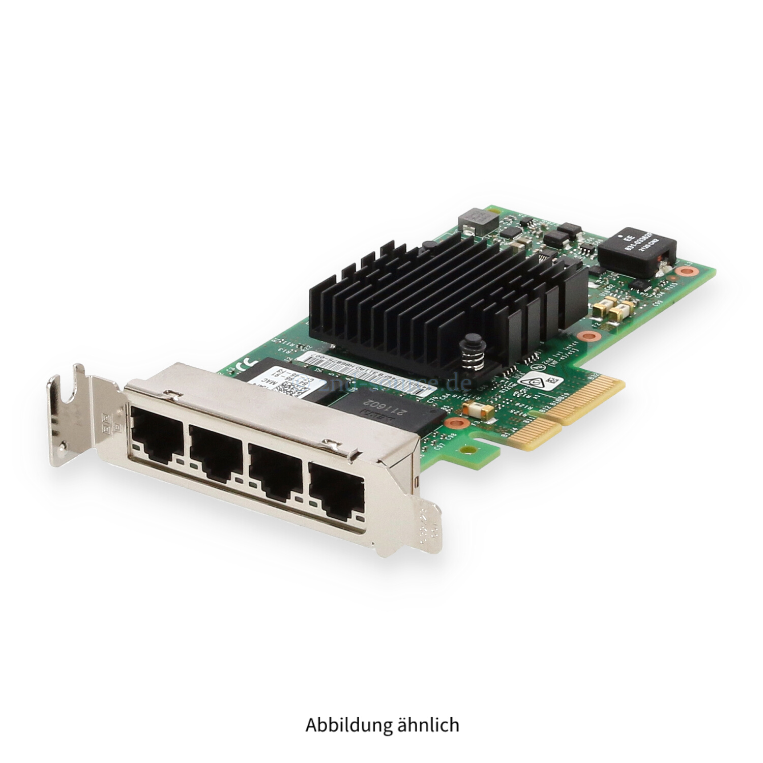 Dell Intel I350-T4 4x1000Base-T PCIe Server Ethernet Adapter Low Profile T34F4 0T34F4