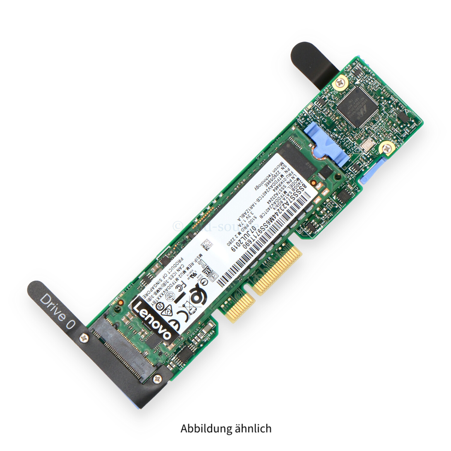 Lenovo ThinkSystem 2x 240GB SATA 6G M.2 SSD Mirroring Enablement Kit 01KN512 7Y37A01093 01KR464 Lenovo ThinkSystem 2x 240GB SATA 6G M.2 SSD Mirroring Enablement Kit 01KN512 7Y37A01093 01KR464