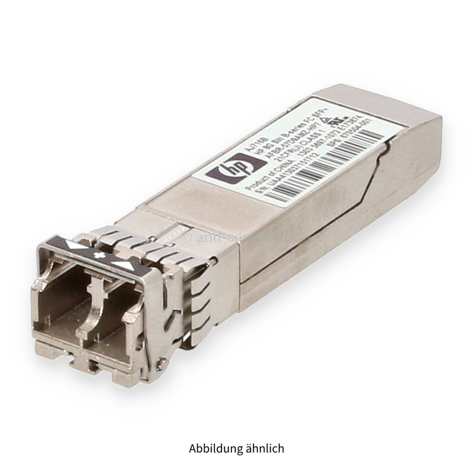 HPE 8GB Shortwave FC SFP+ Transceiver GBIC AJ716B 670504-001