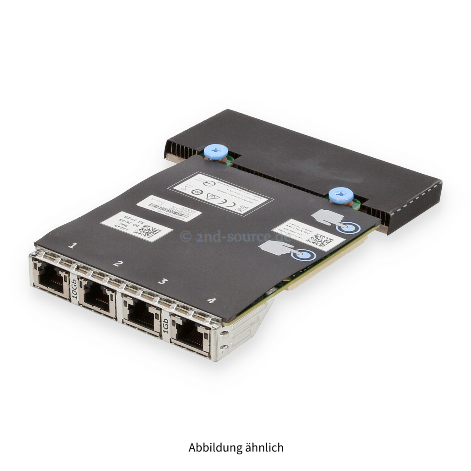 Dell Broadcom 57416 5720 2x RJ-45 10GbE 2x RJ-45 1GbE Network Daughter Card 1224N 01224N Dell Broadcom 57416 5720 2x RJ-45 10GbE 2x RJ-45 1GbE Network Daughter Card 1224N 01224N