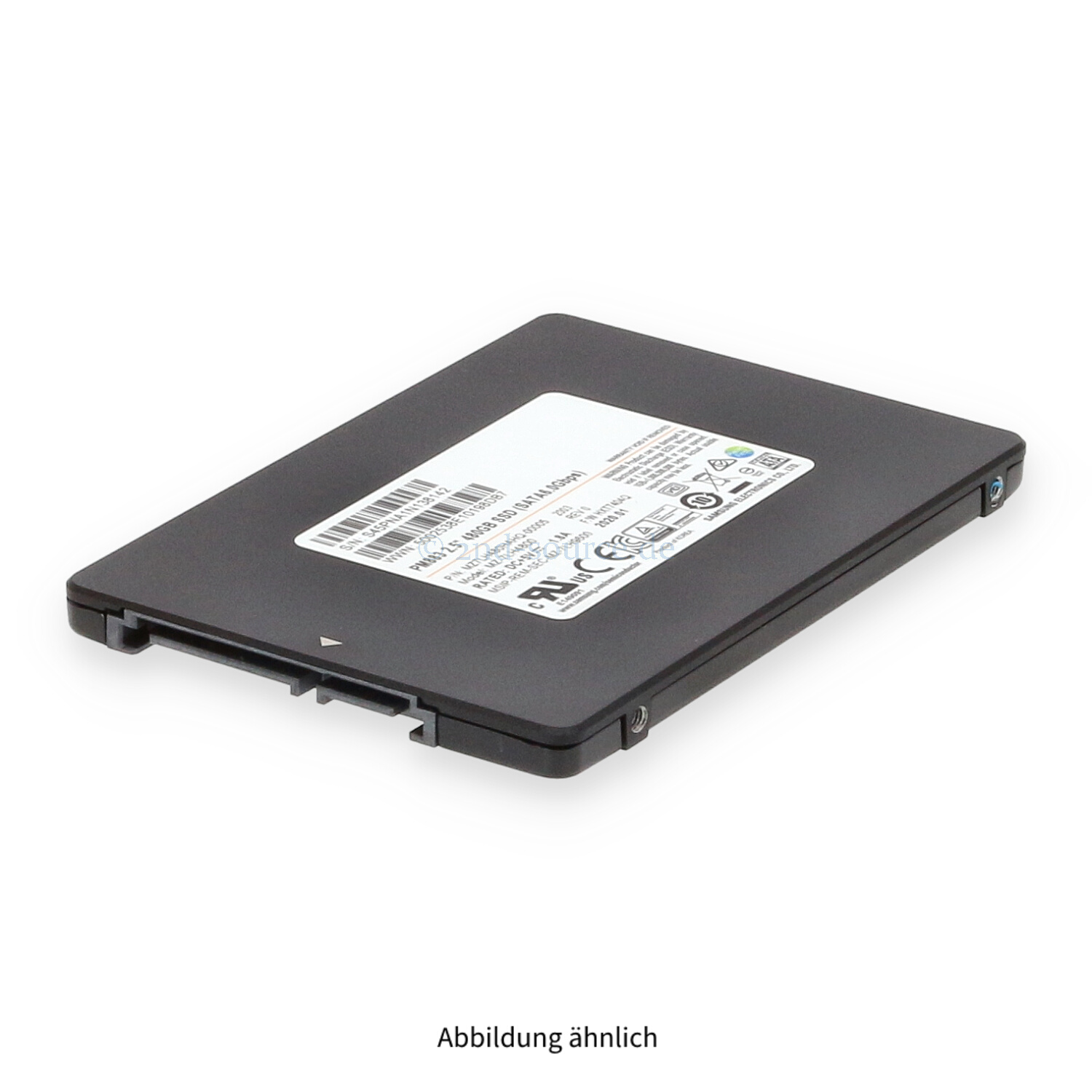 Samsung PM883 480GB SATA 6G SFF Read Intensive SSD MZ7LH480HAHQ-00005