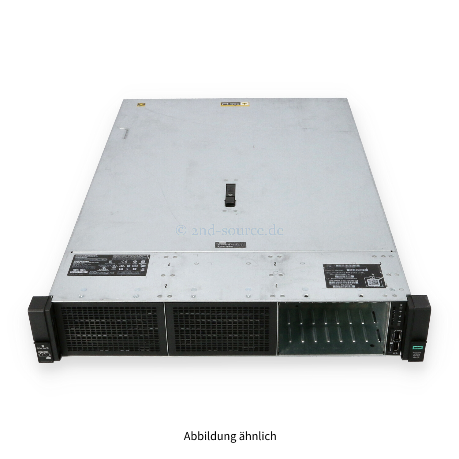 HPE DL380 G10 8xSFF 2x Heatsink 6x Fan Module 2x 1600W CTO Server 868703-B21