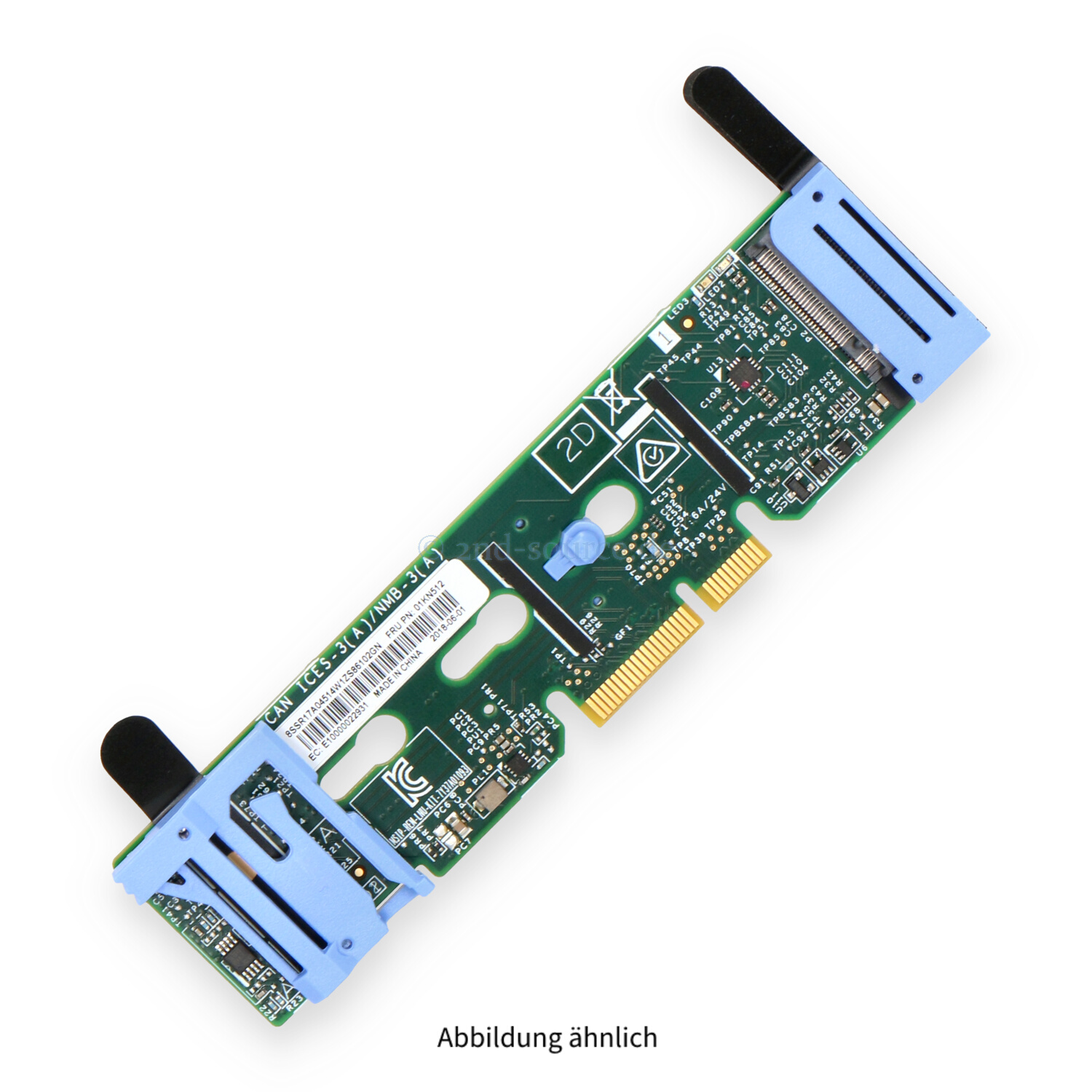 Lenovo ThinkSystem M.2 Mirroring Enablement Kit 01KN512 7Y37A01093 Lenovo ThinkSystem M.2 Mirroring Enablement Kit 01KN512 7Y37A01093