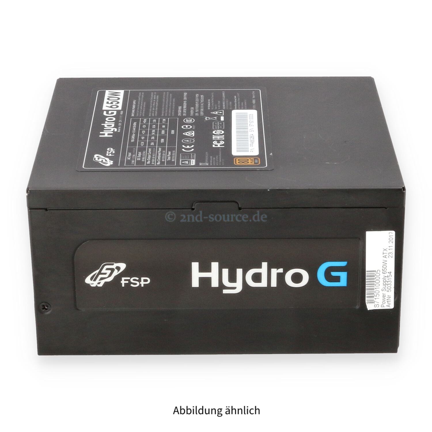 FSP Hydro G HG650 650W ATX Modular Power Supply PPA6502804