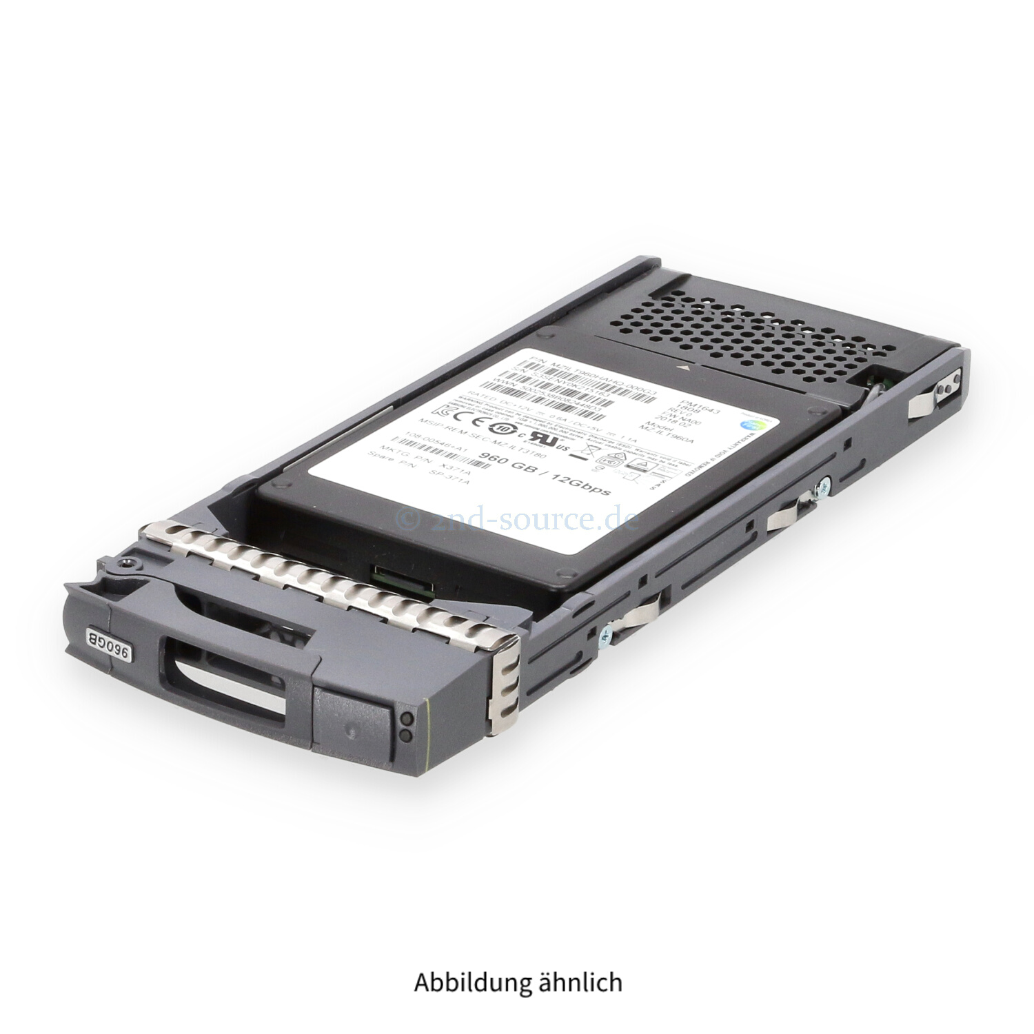 NetApp 960GB SAS 12G SFF HotPlug SSD SP-371A 108-00546 X371A NetApp 960GB SAS 12G SFF HotPlug SSD SP-371A 108-00546 X371A