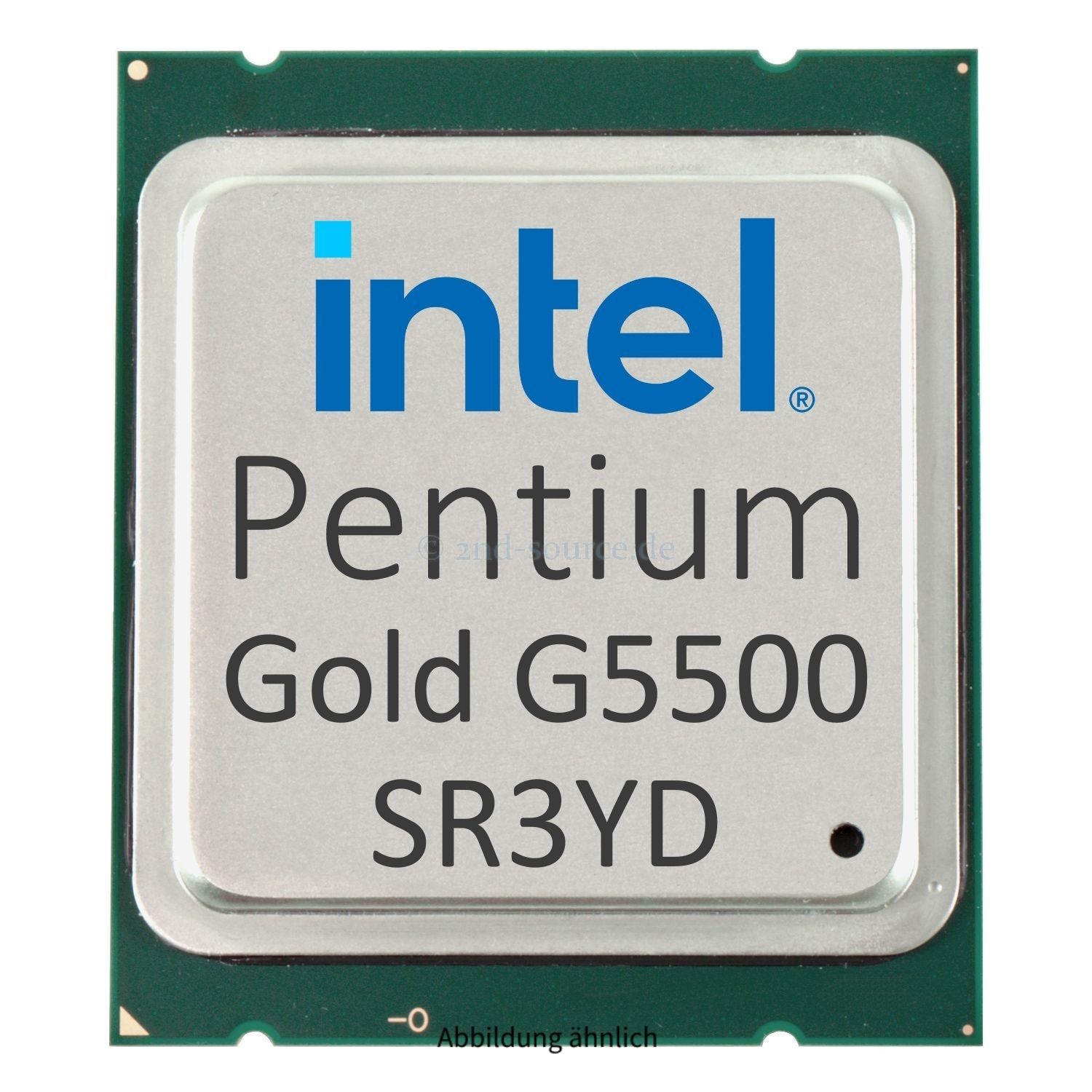 Intel Pentium Gold G5500 3.80GHz 4MB 2-Core CPU 54W SR3YD CM8068403377611