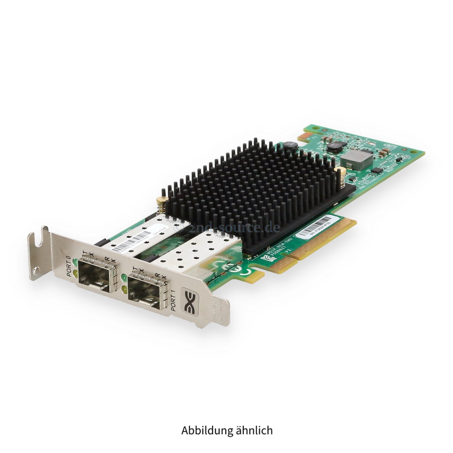 Emulex 2x SFP+ 10GbE PCIe 3.0 x8 Server Ethernet Adapter Low Profile P008827-21F Emulex 2x SFP+ 10GbE PCIe 3.0 x8 Server Ethernet Adapter Low Profile P008827-21F