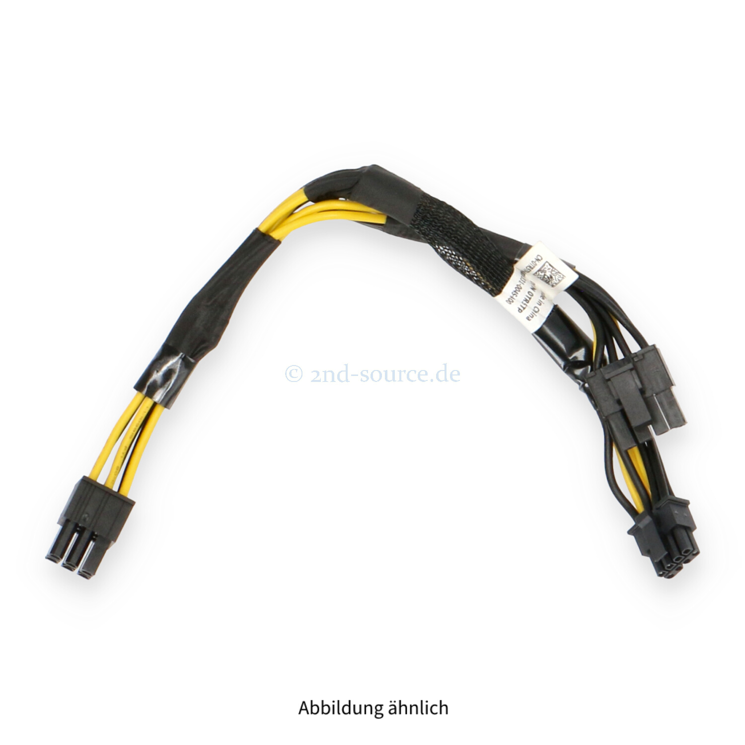 Dell 0.21m 6-pin to 2x 8-pin GPU Cable TR5TP 0TR5TP Dell 0.21m 6-pin to 2x 8-pin GPU Cable TR5TP 0TR5TP