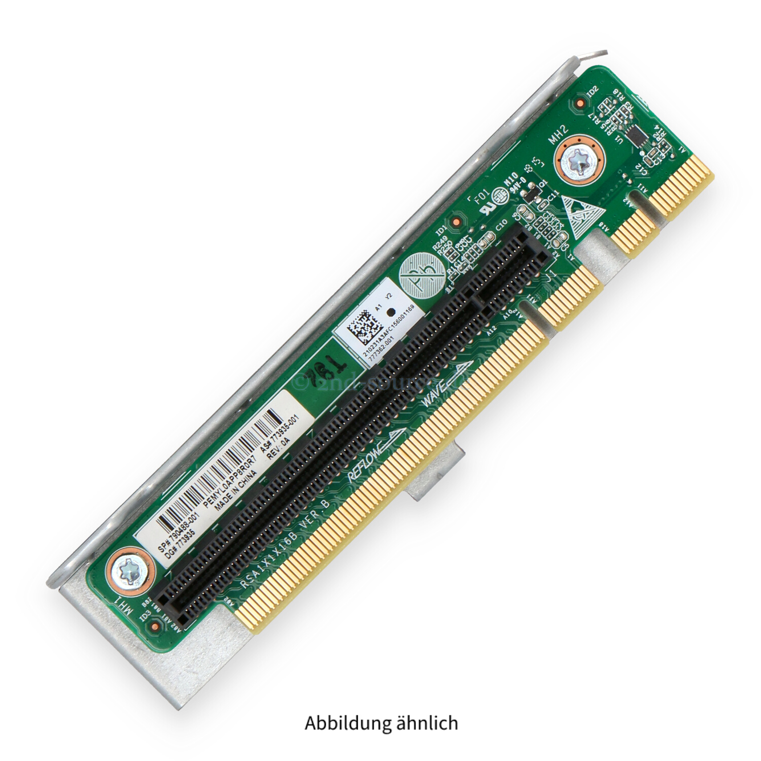 HPE Riser Slot 1 DL60 DL120 G9 790488-001 777365-001 HPE Riser Slot 1 DL60 DL120 G9 790488-001 777365-001