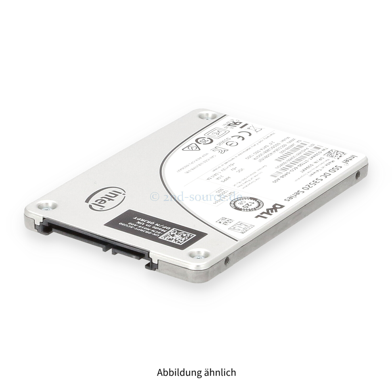 Dell 120GB SATA 6G SFF Read Intensive SSD 394XT 0394XT Dell 120GB SATA 6G SFF Read Intensive SSD 394XT 0394XT
