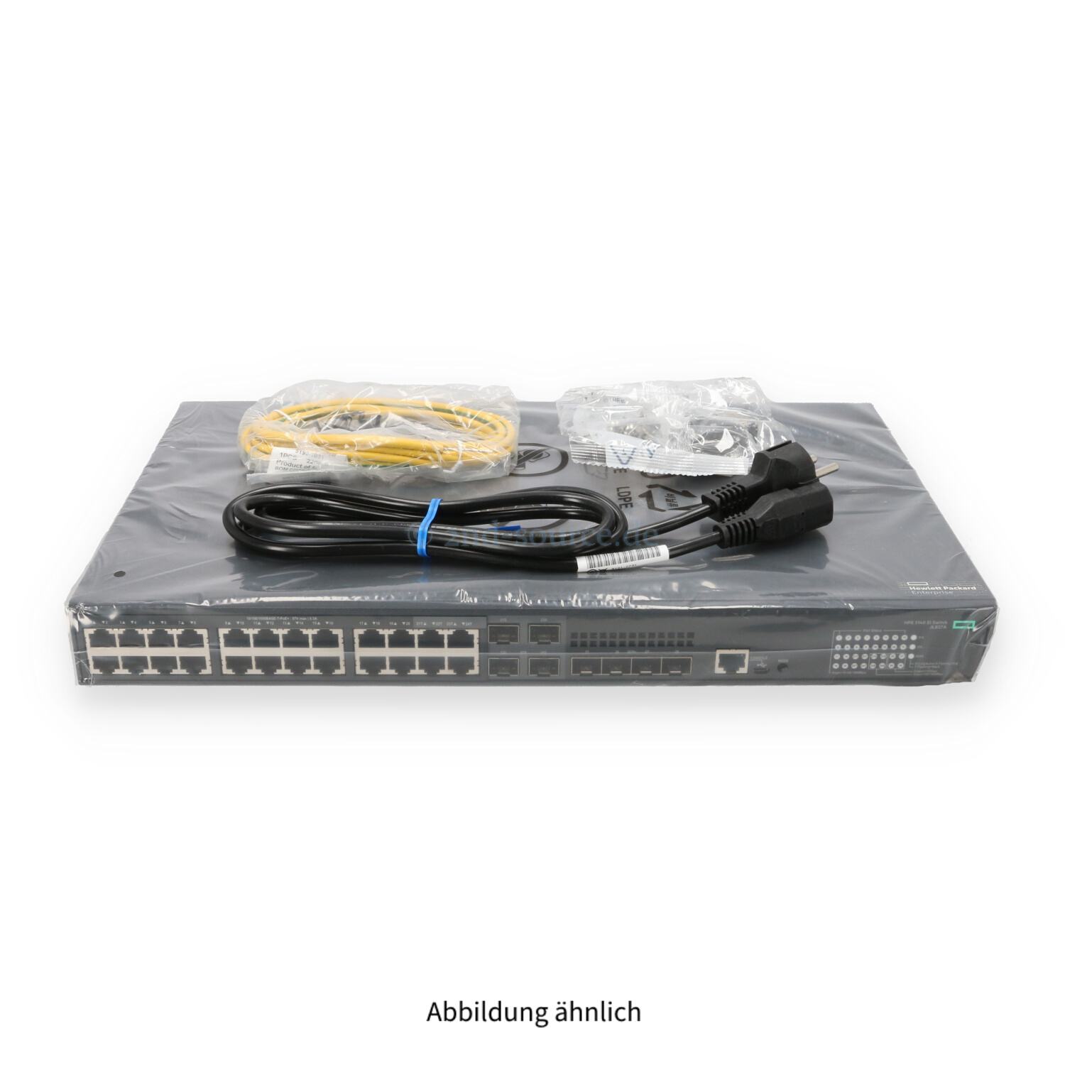 HPE FlexNetwork 5140-24G-SFP+ 24x 1GbE PoE+ 4x Dual-Personality 1GbE 4x SFP+ 10GbE Managed Switch JL827A JL827-61001