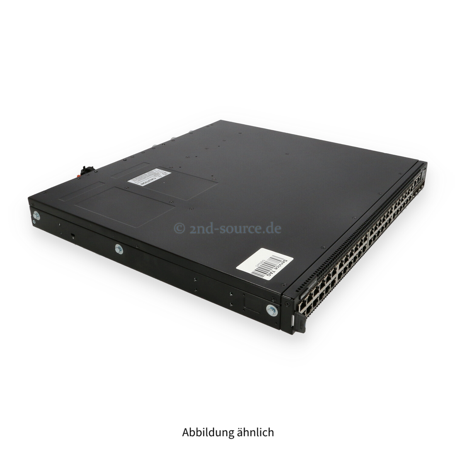 Dell PowerSwitch N3248TE-ON 48x 1GbE 4x SFP+ 10GbE 2x QSFP28 100GbE B-t-F 1x 550W Managed Switch