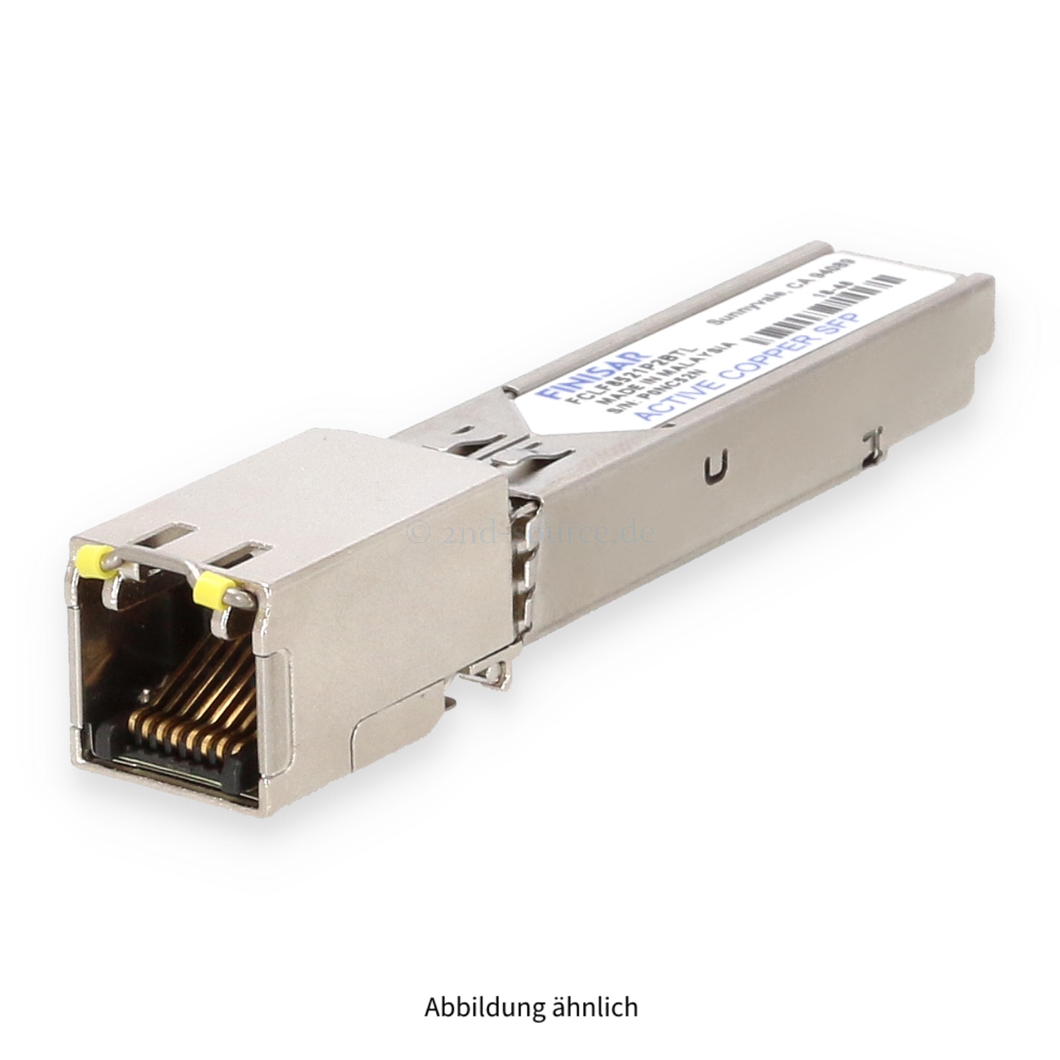 Finisar 1GbE SFP RJ-45 Transceiver Module FCLF8521P2BTL Finisar 1GbE SFP RJ-45 Transceiver Module FCLF8521P2BTL