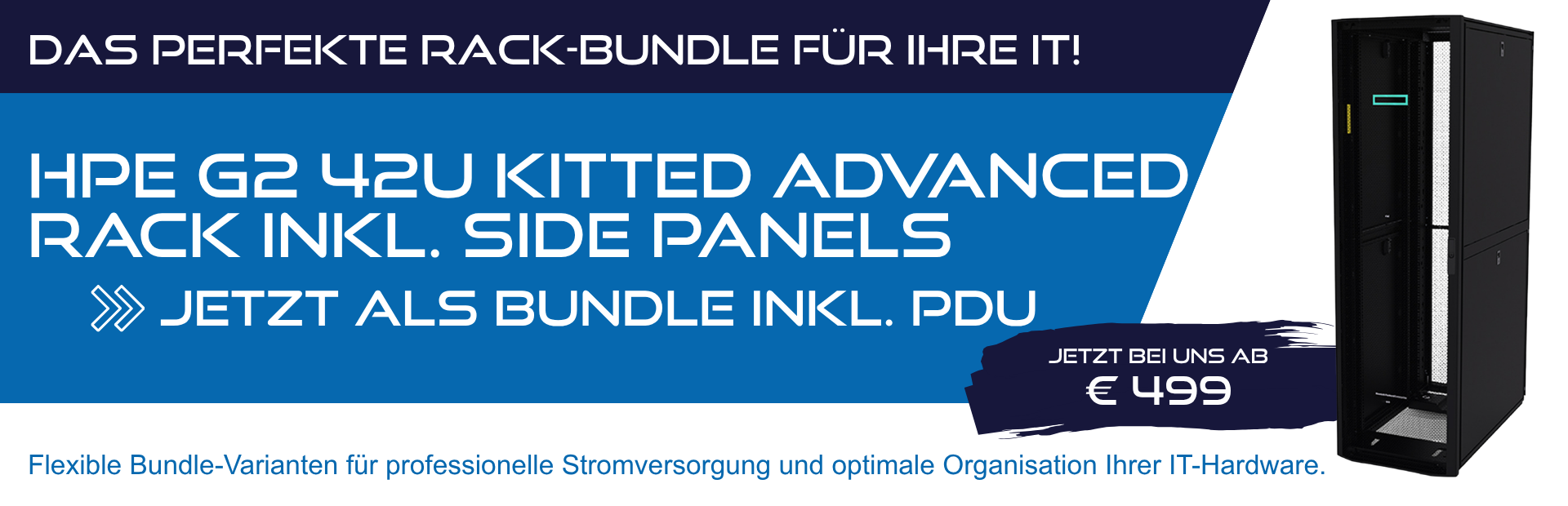 2nd Source GmbH - HPE G2 42U Racks im Bundle mit PDU