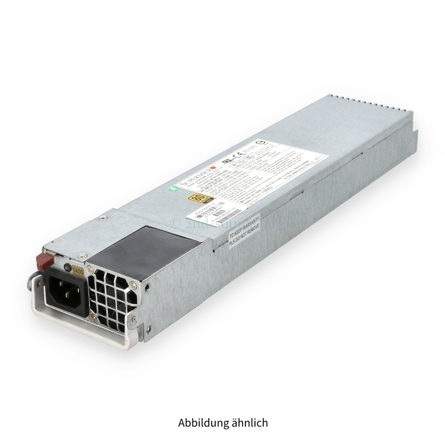 Supermicro 1400W HotPlug Power Supply PWS-1K41P-1R