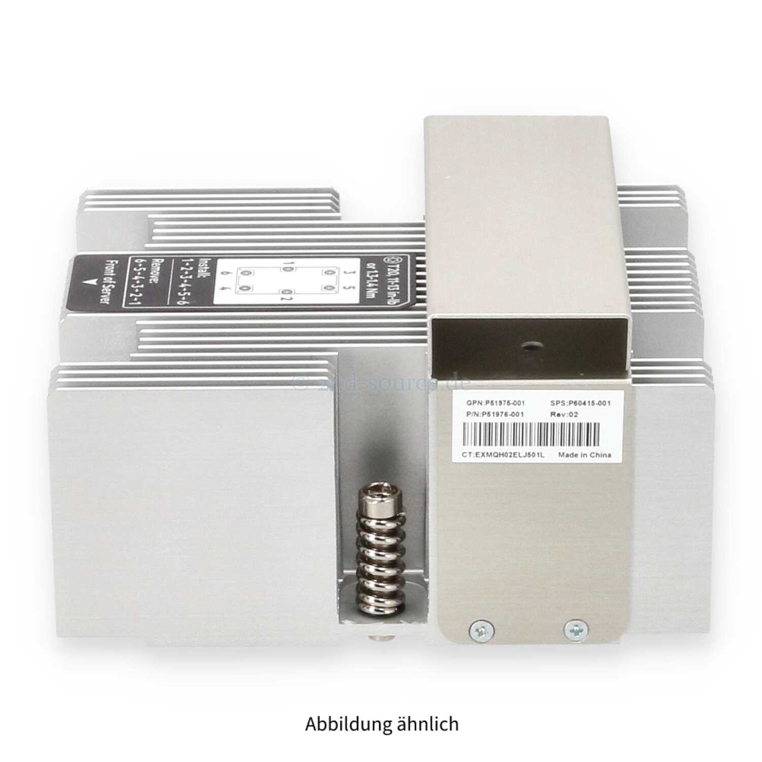 HPE 2U Standard Heatsink DL345/385 Gen11 P60415-001