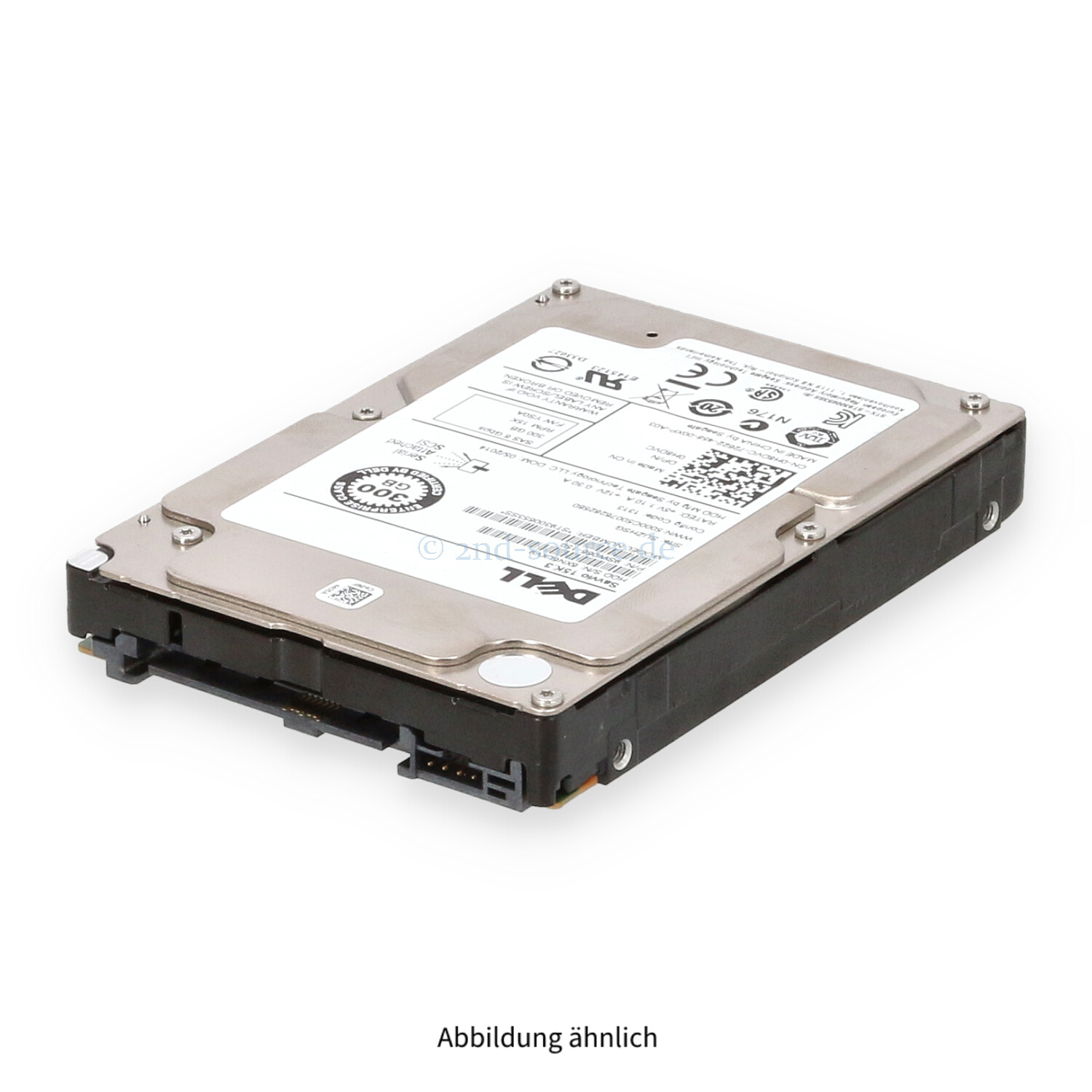 Dell 300GB 15k SAS 6G SFF HDD H8DVC 0H8DVC