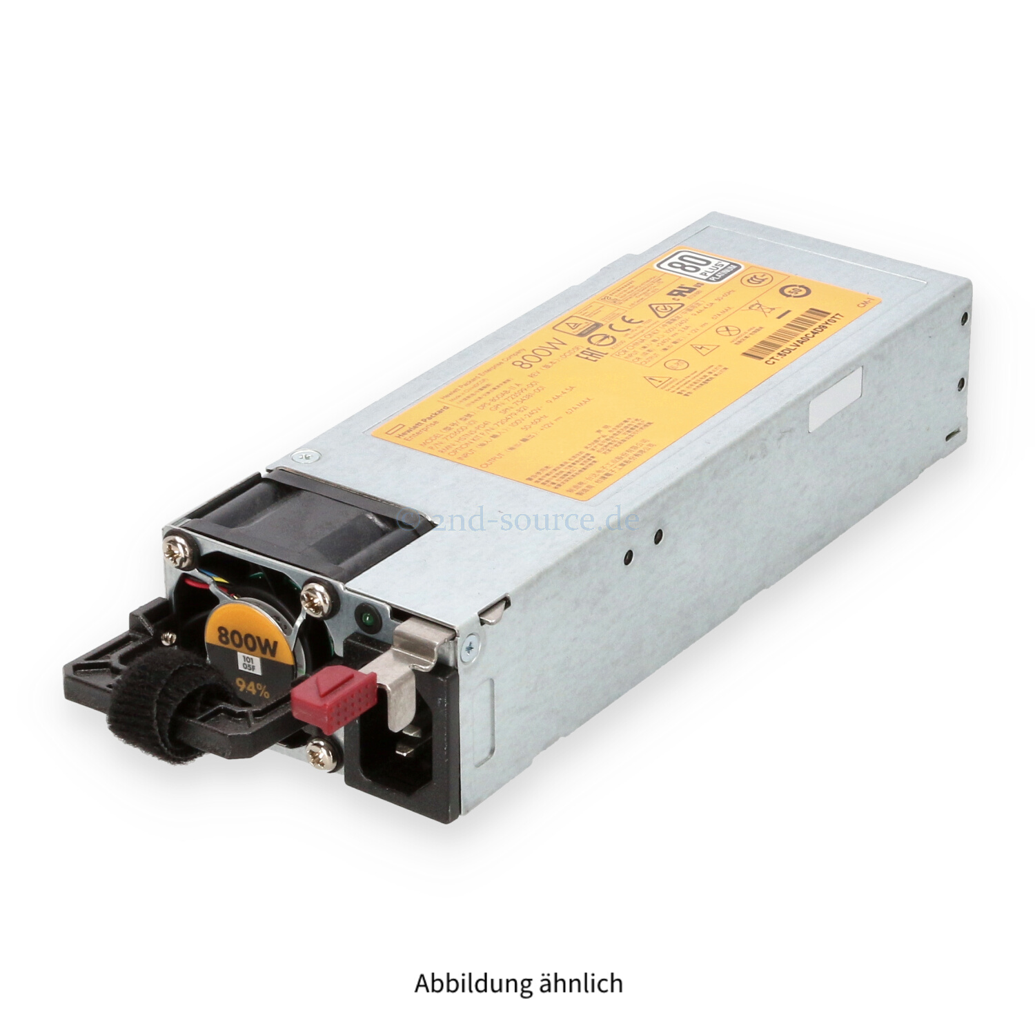 HPE 800W 80 Plus Platinum HotPlug Power Supply G9 720479-B21 754381-001 HPE 800W 80 Plus Platinum HotPlug Power Supply G9 720479-B21 754381-001