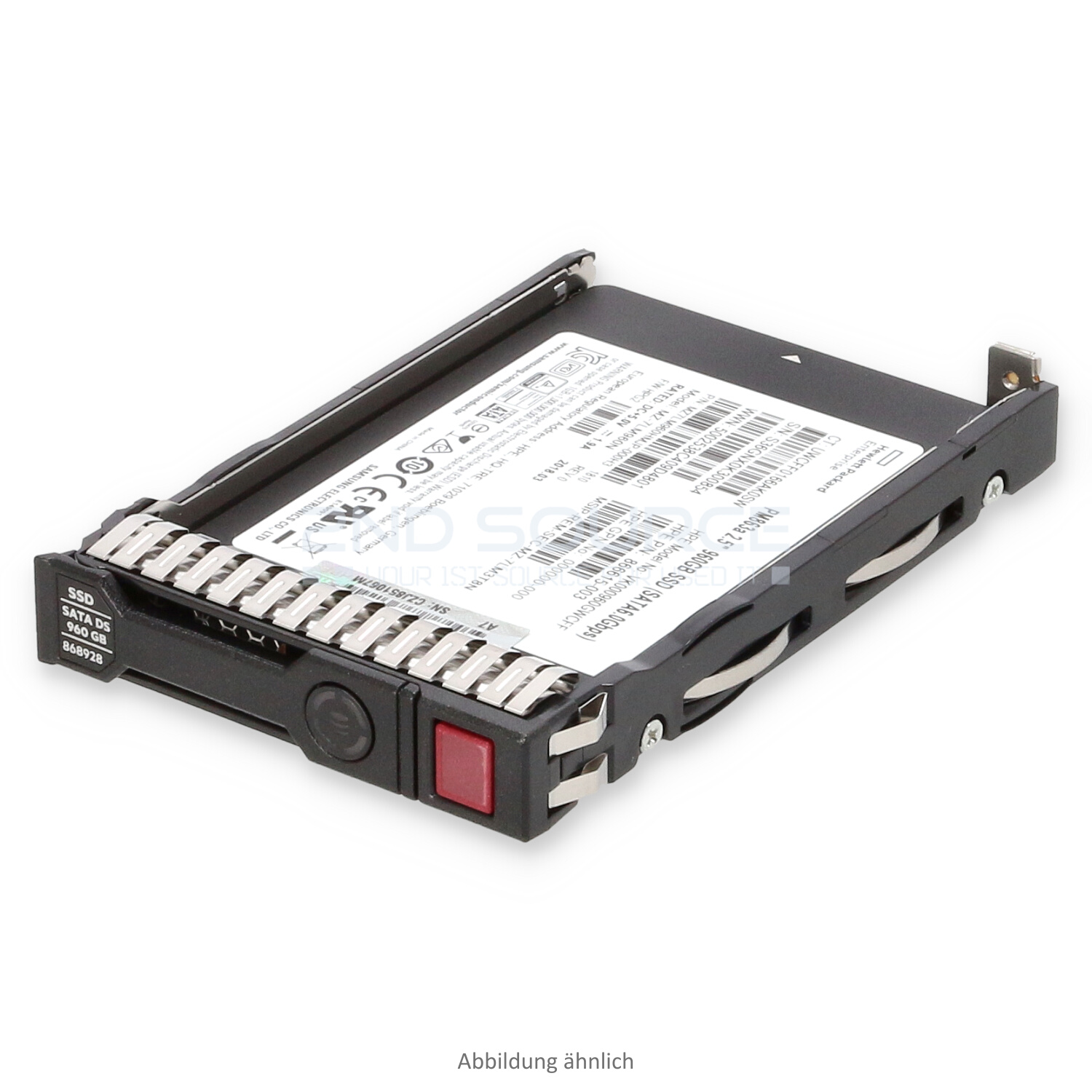 HPE 960GB SATA 6G SFF Read Intensive SC HotPlug SSD 868822-B21 868928-001