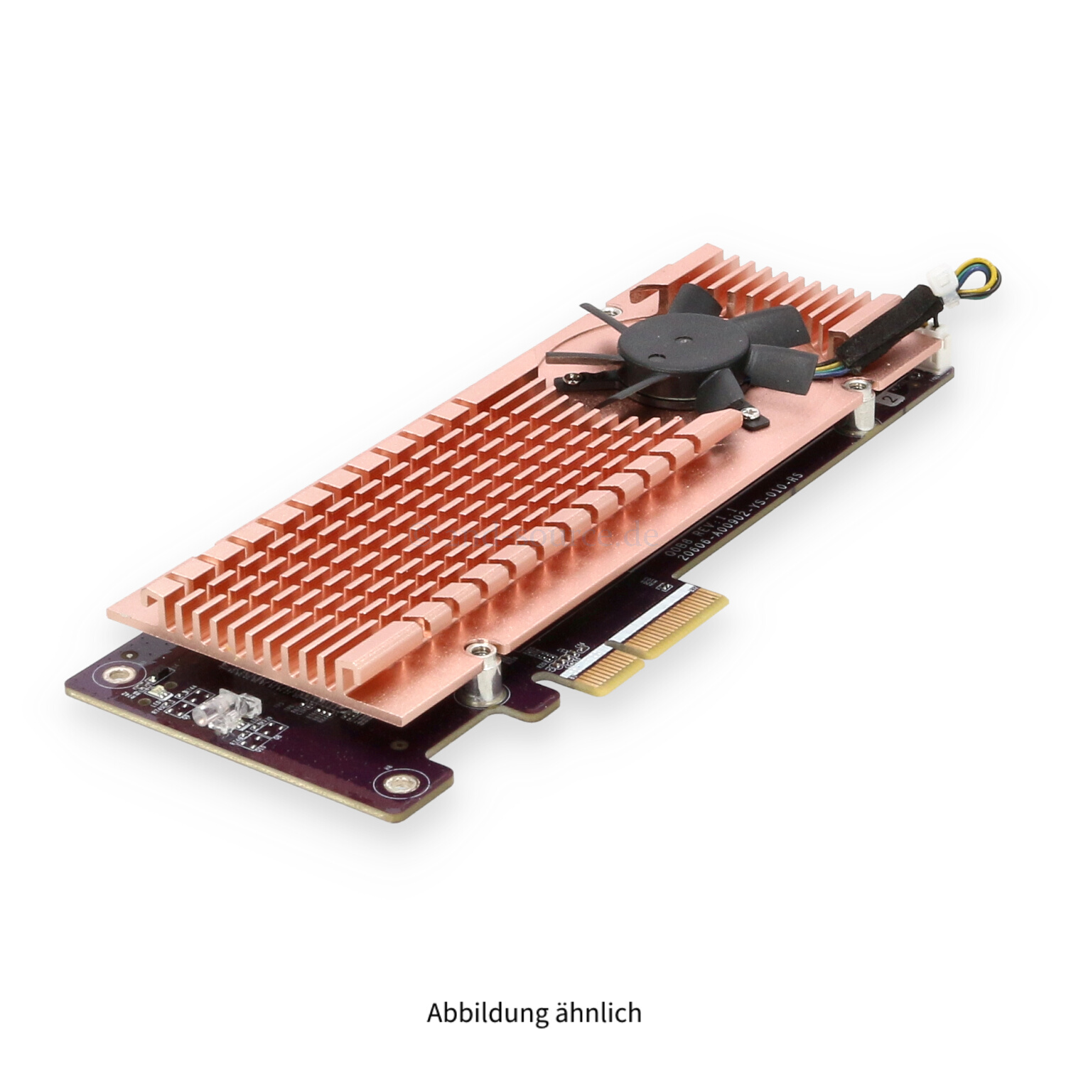 QNAP 2x M.2 Slot PCIe 3.0 x4 SSD Adapter High Profile QM2-2P-344A