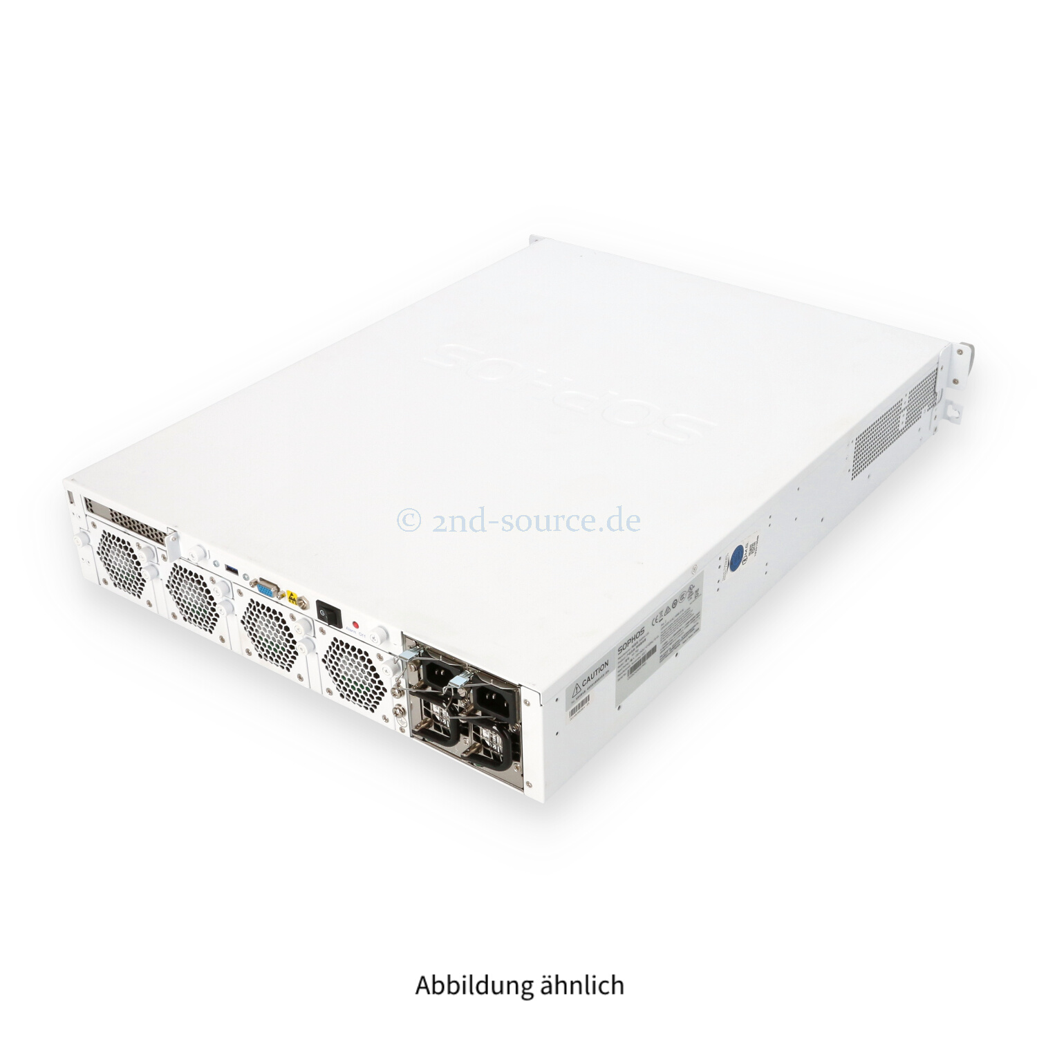 Sophos XG 750 Security Appliance 8 Port 1000Base-T 2x 480GB 2x 800W Rack Kit