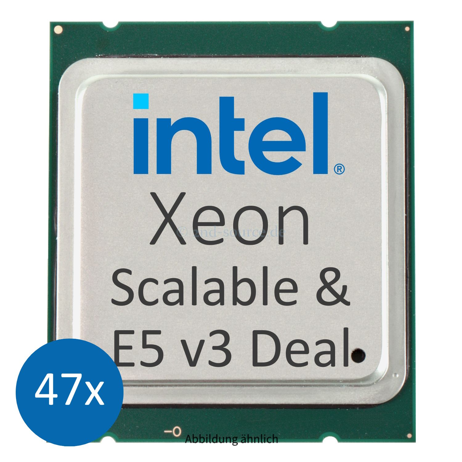 Intel Bundle aus 21x E5-26xx v3 und 14x Scalable CPUs