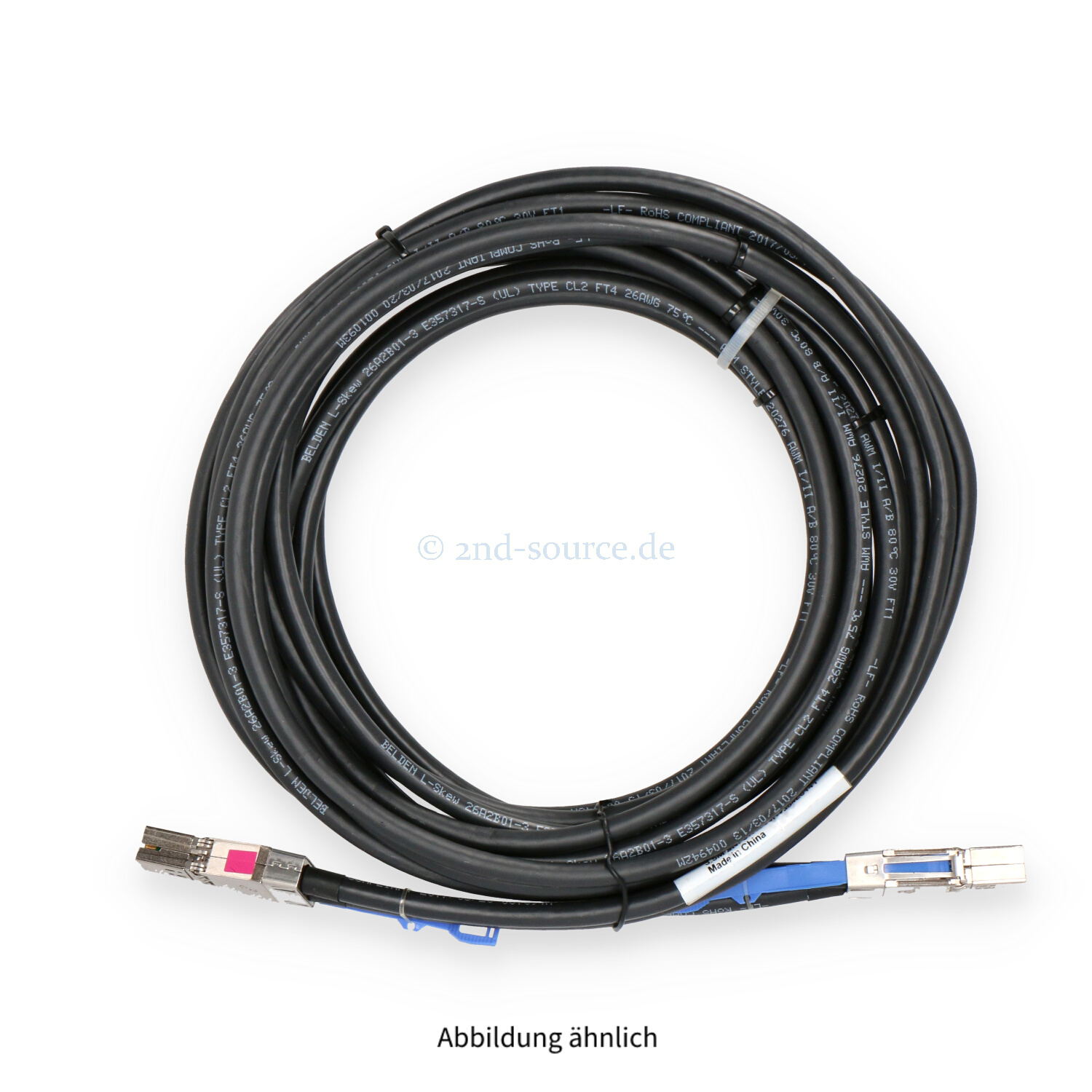 Fujitsu 3.5m Mini SAS SFF-8644 to SFF-8644 Cable CA72314-3501 38037740 Fujitsu 3.5m Mini SAS SFF-8644 to SFF-8644 Cable CA72314-3501 38037740